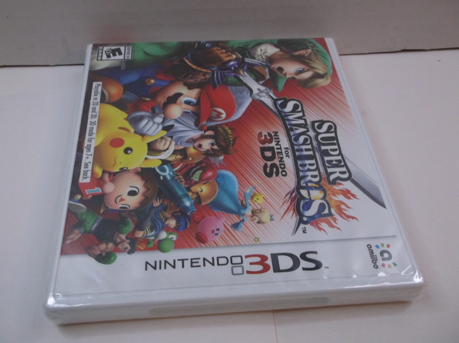 Super Smash Bros Video Game Nintendo 3DS Brand New Sealed.