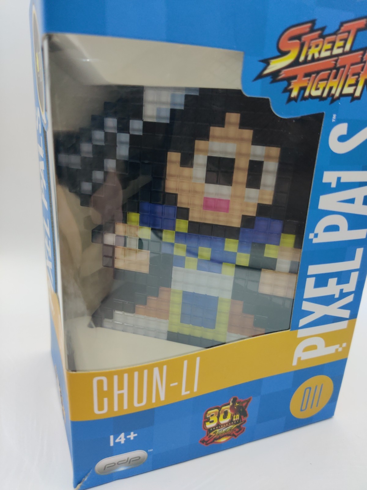 PDP Pixel Pals Street Fighter Chun-Li 011 Light Up Figure 30th Anniversary New