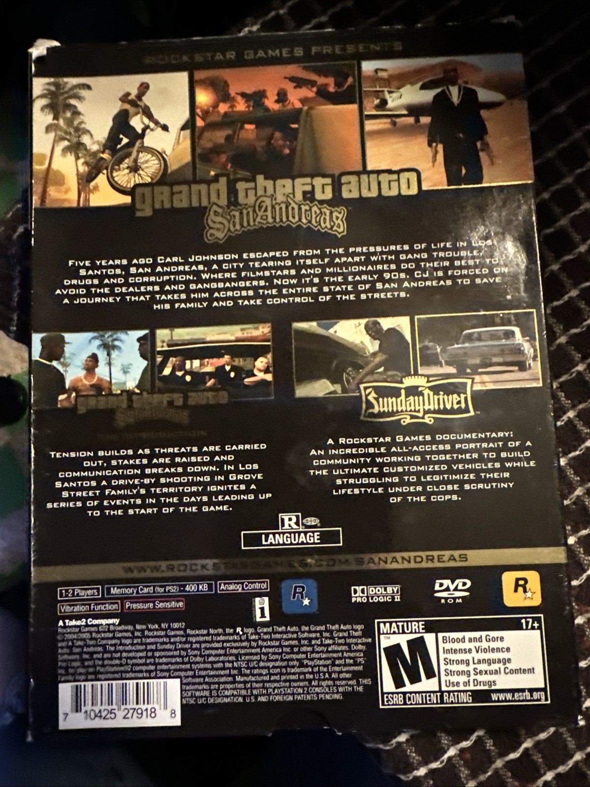 Grand Theft Auto: San Andreas — Special Edition (Sony PlayStation 2, 2005)