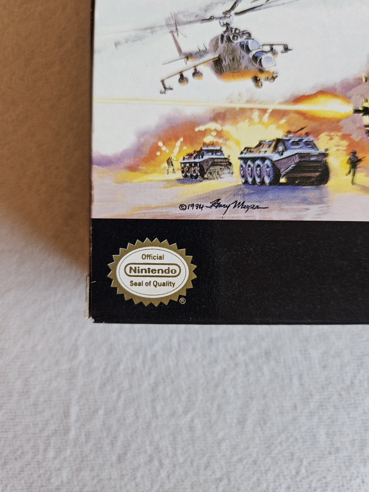 OPERATION THUNDERBOLT SNES SUPER NINTENDO COMPLETE IN BOX GREAT CONDITION!