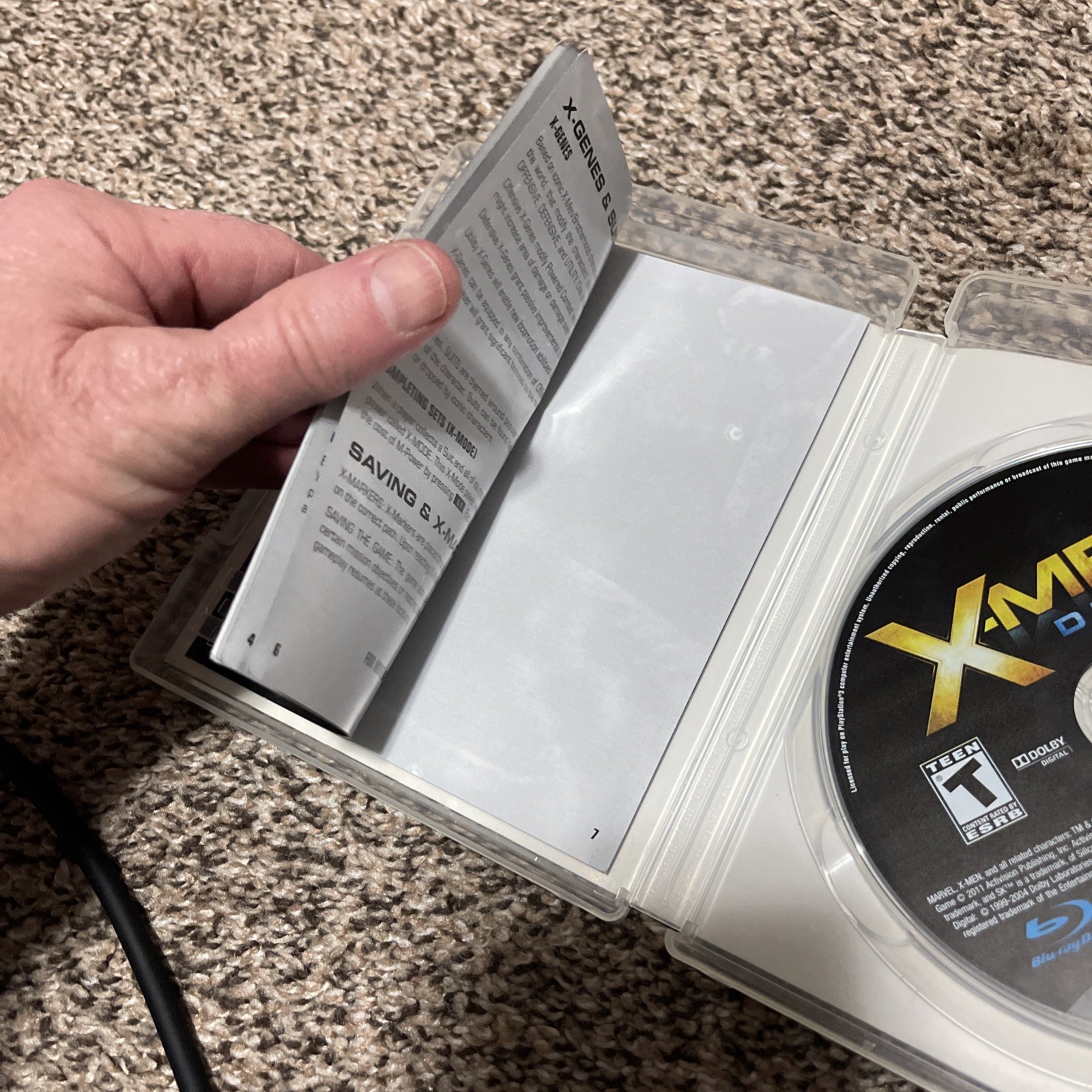 X-Men Destiny – Sony Playstation 3 Pristine Tested Authentic Tested Works Great