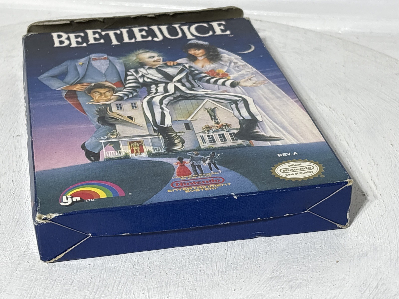 Beetlejuice NES Authentic CIB NICE Condition 🔥