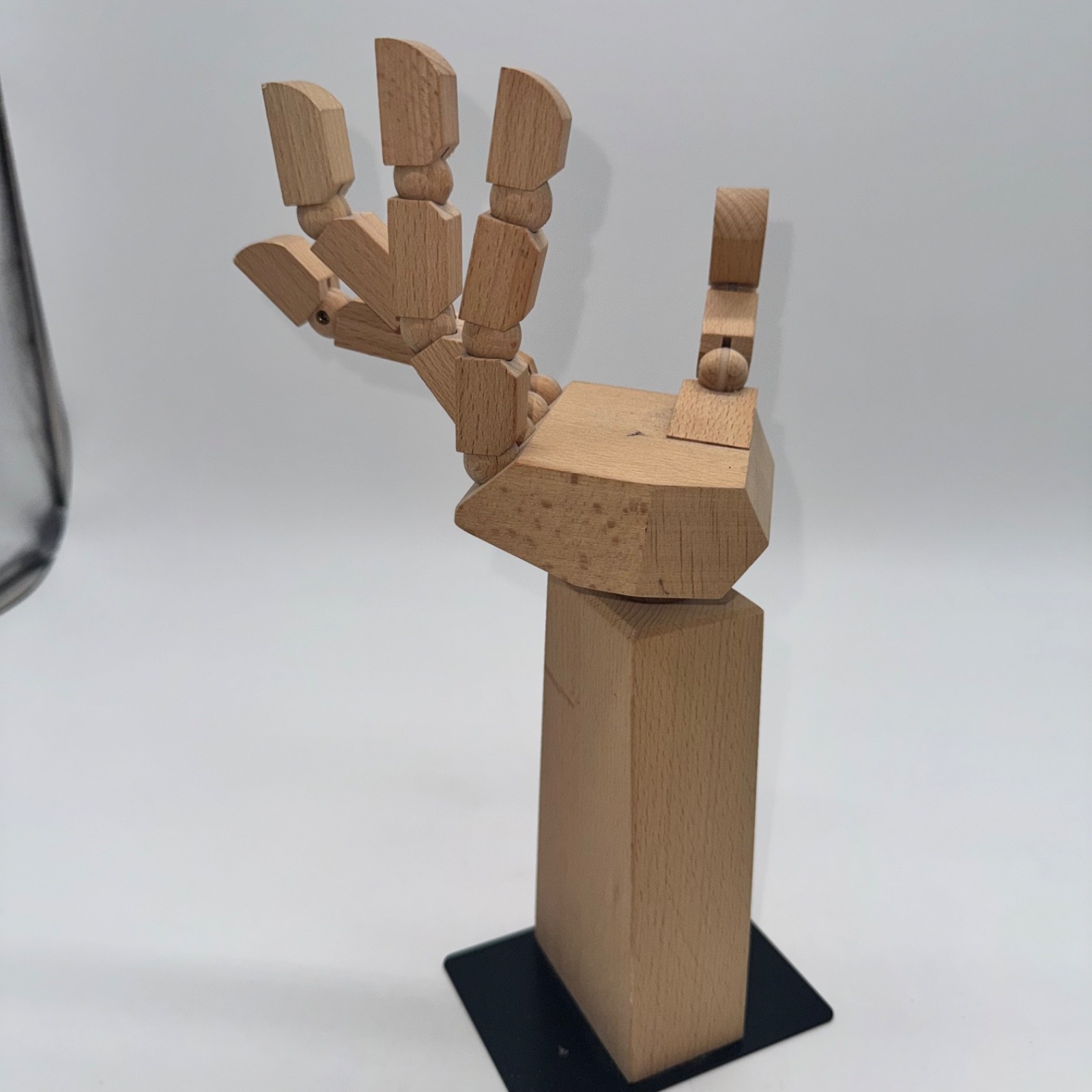 Ikea LANESPELARE LÅNESPELARE Accessories Stand Moveable Hand, Solid Wood