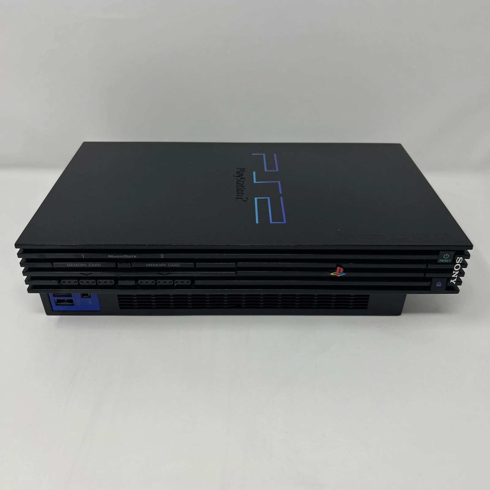 Refurbished PS2 Console Bundle w/ New Laser 2 Controllers Memory Card OEM
