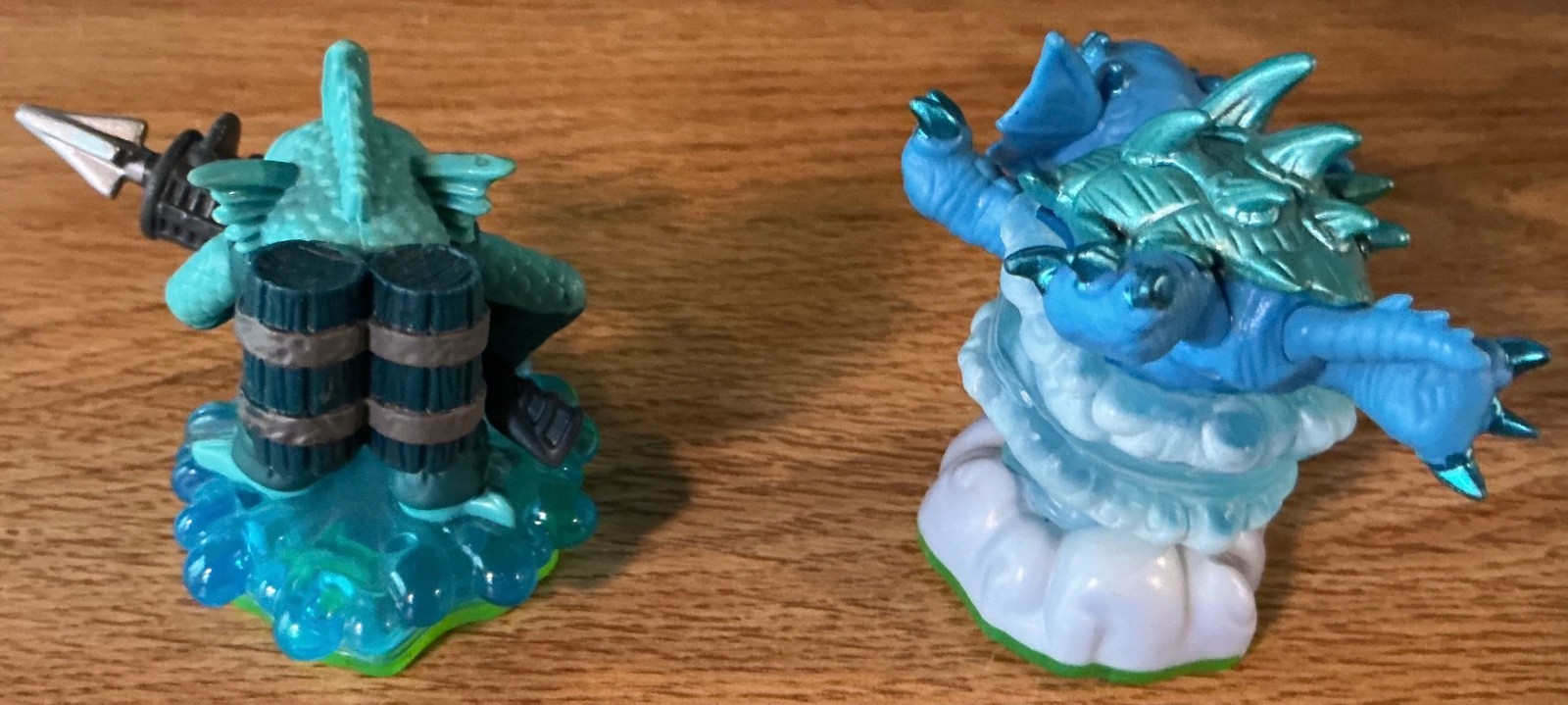 Lot of 14 Activision Skylanders Green Base PORTAL VOODOOD WARNADO DINO RANG ZOOK