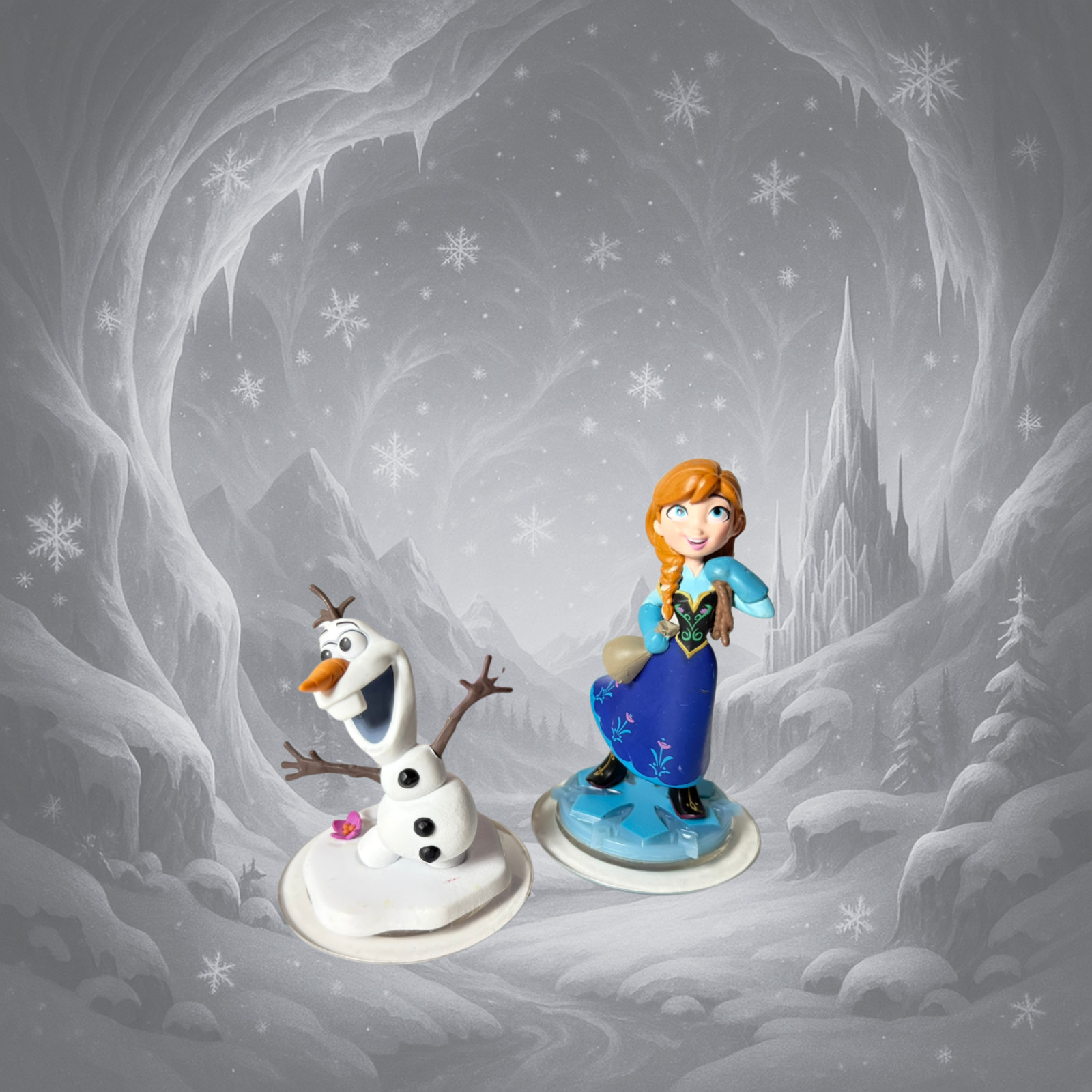 Disney Infinity: Frozen Set – Olaf & Anna Figures (2014) Disney Interactive