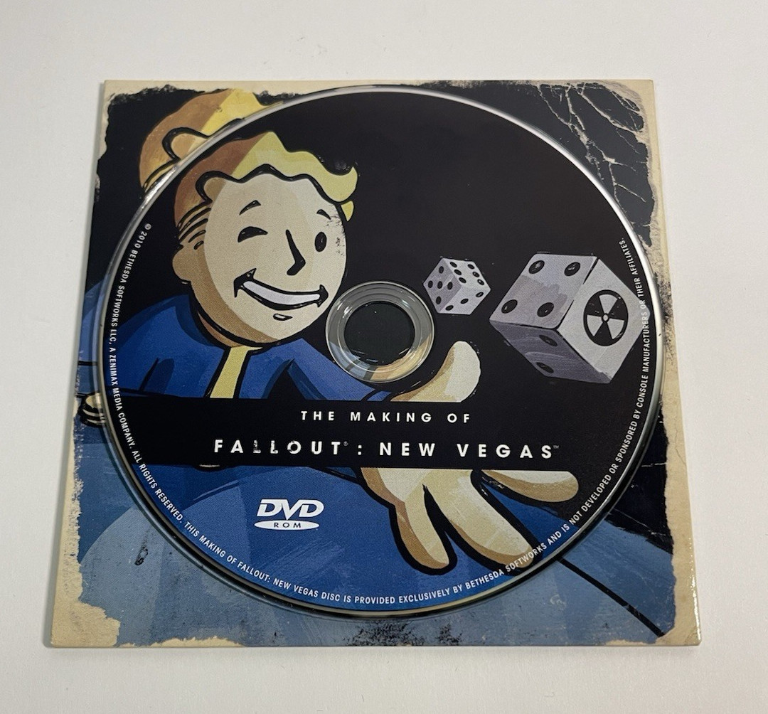 Bethesda Fallout New Vegas Xbox 360 Collector’s Edition w Ultimate Edition Discs