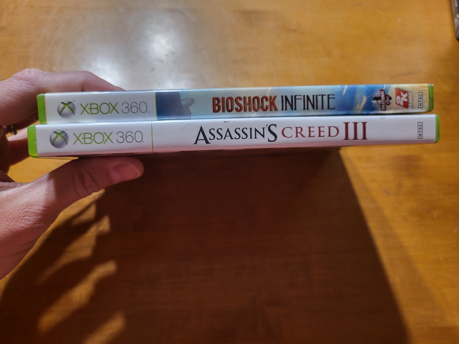 LOT of 2 Microsoft Xbox 360 Assassin’s Creed III 3 & Bioshock Infinite COMPLETE