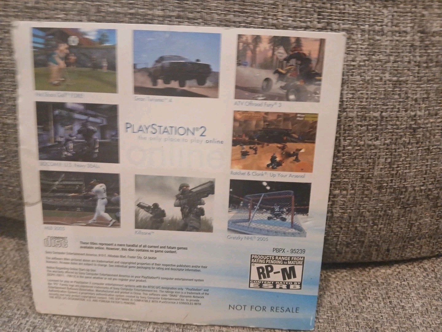 Sony PlayStation 2 Online Start-Up Disc v3.0 Network (PS2)