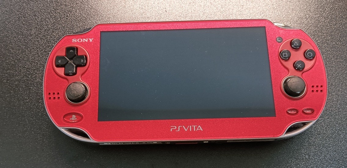 PS Vita PCH-1000 Cosmic Red ZA03 Console Only | Used & Tested | Sony PlayStation