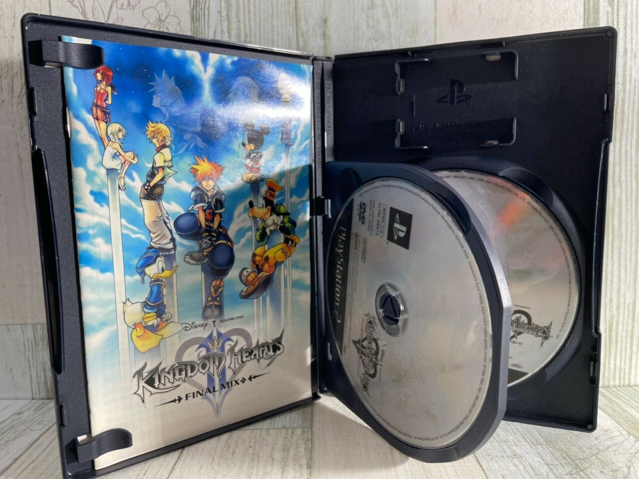PS2 Kingdom Hearts Set of 4 Japanese Version – Square Enix – USED Games – F/S
