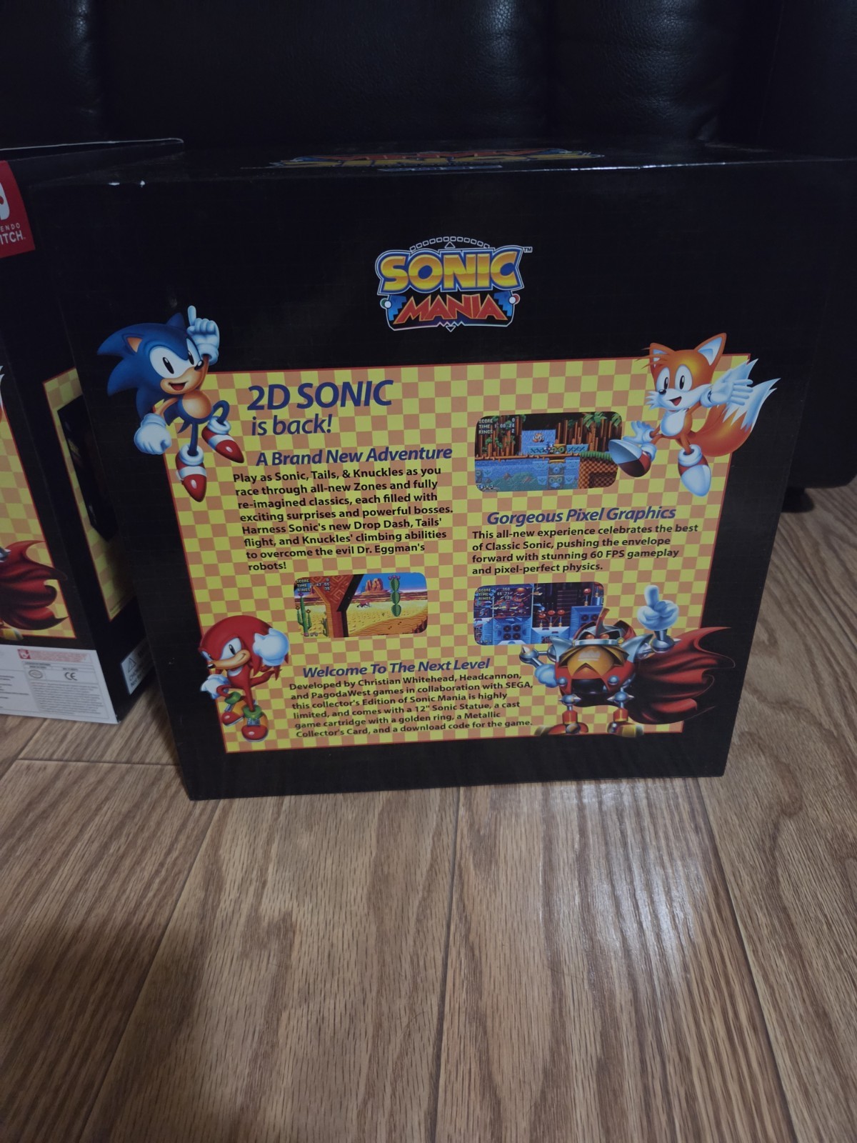 Boxed Sonic Mania Collector’s Edition For Nintendo Switch No Digital Game