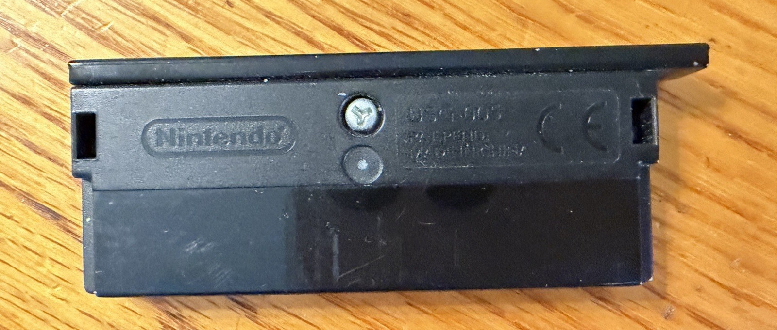 Nintendo DS Lite Dust Cover Slot 2 USG-005 Onyx Glossy Black Game Boy Advance