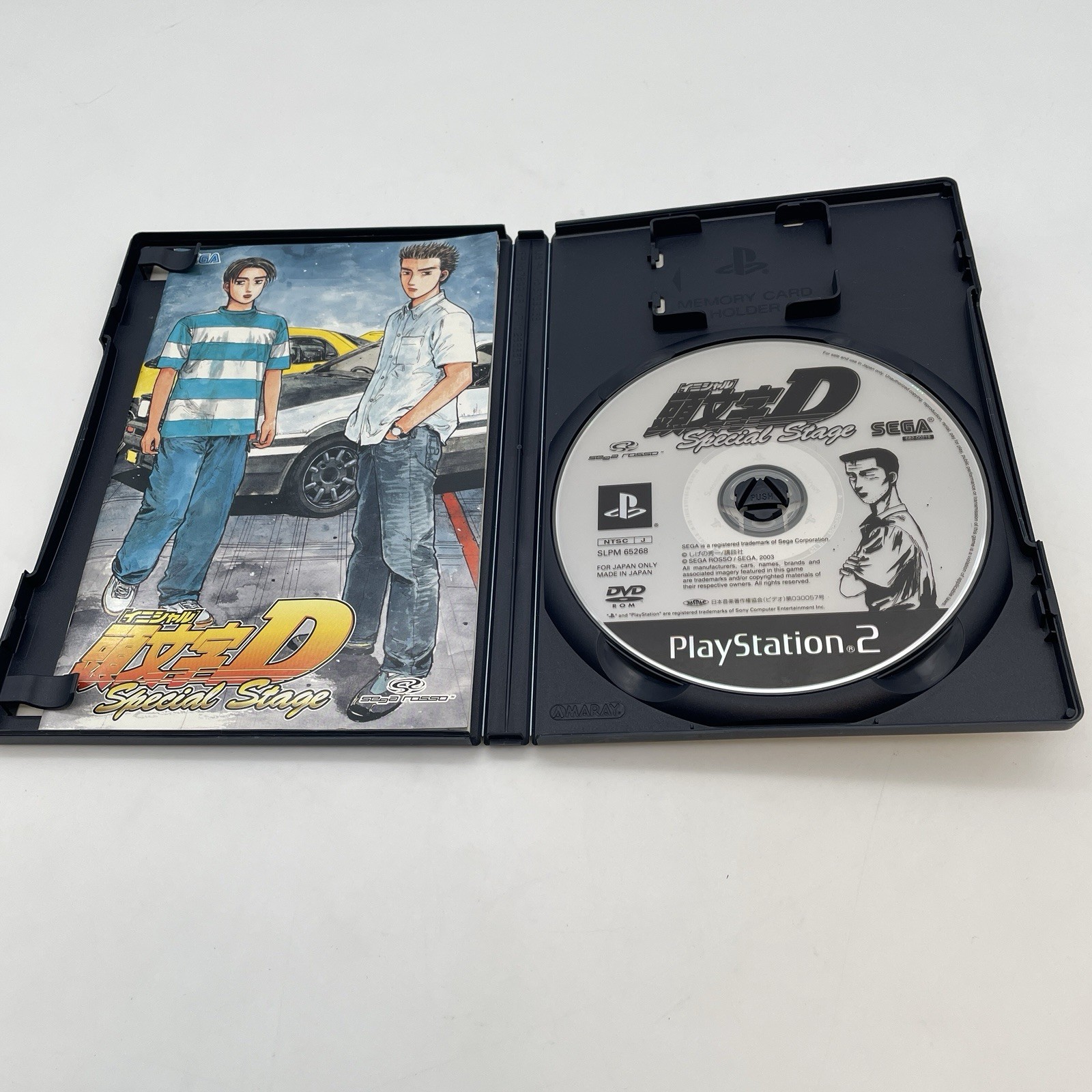 PS2 Initial D Special Stage PlayStation 2 SEGA GAMES Japan Import