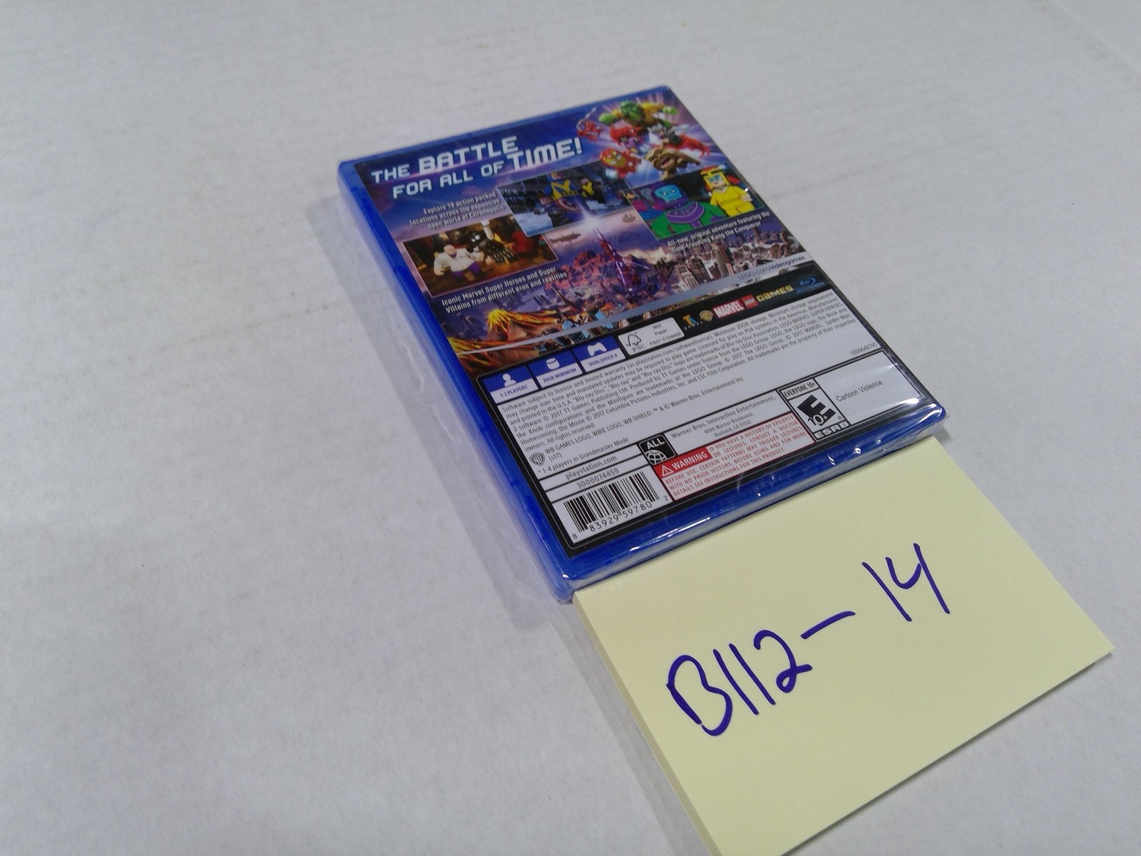 LEGO Marvel Super Heroes 2 PS4 Video Game New Sealed WB Games E10+ Family Kids