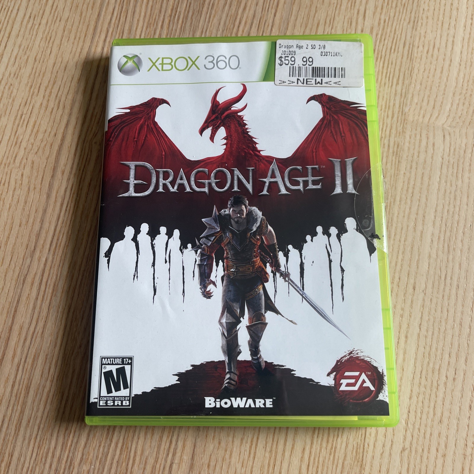 Dragon Age II (Microsoft Xbox 360) CIB Tested