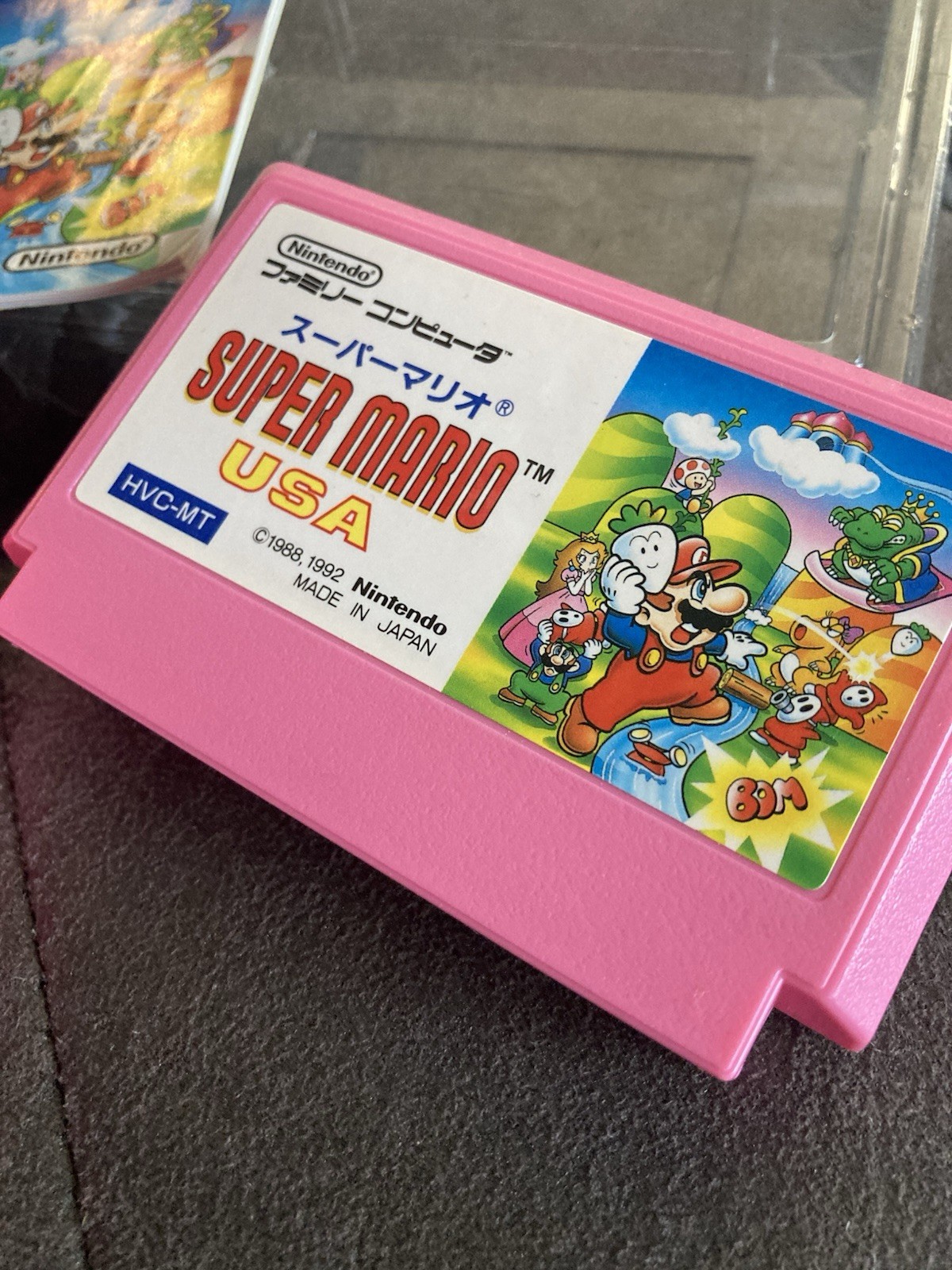 1992 Super Mario USA. Nintendo Famicom Game. Made In Japan. Original