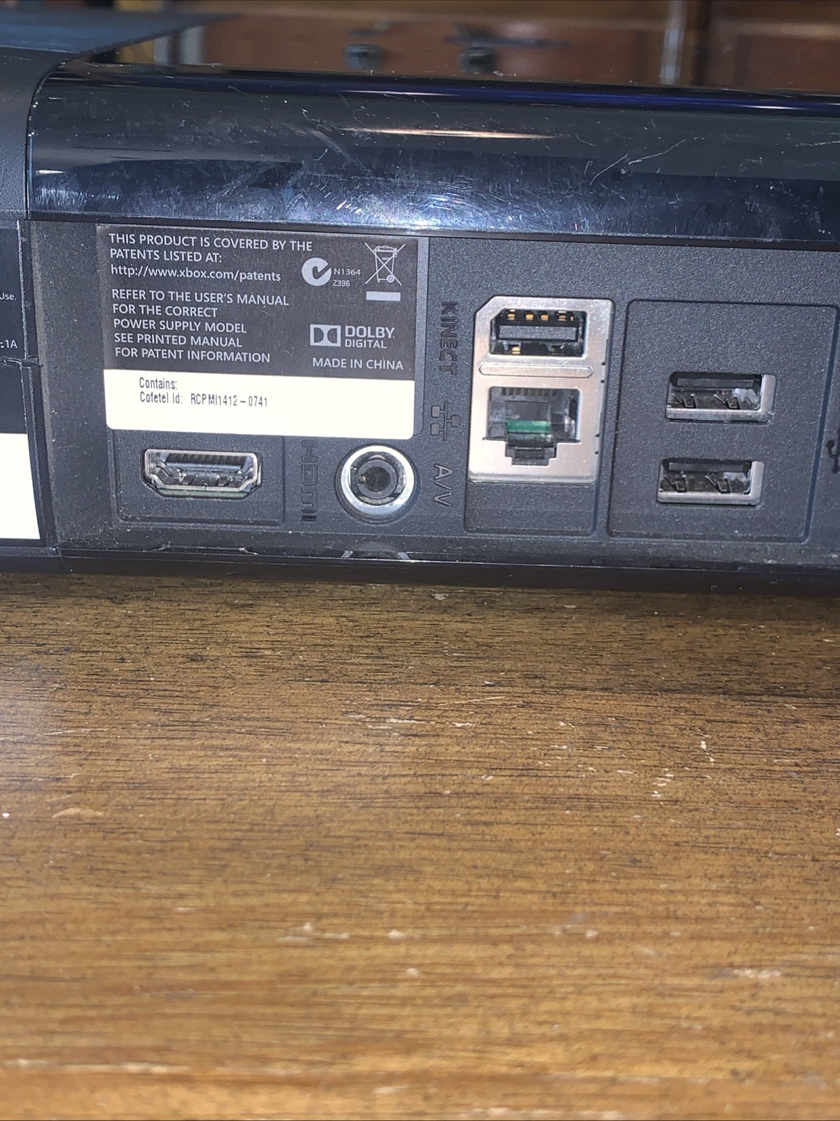 Xbox 360 E 1538 Console 250GB HDD Bundle, OEM Controller, Power, HDMI, TESTED!