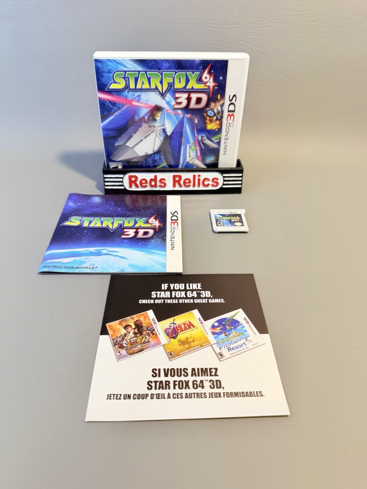 Star Fox 64 3D (Nintendo 3DS, 2011) CIB – Near Mint Condition