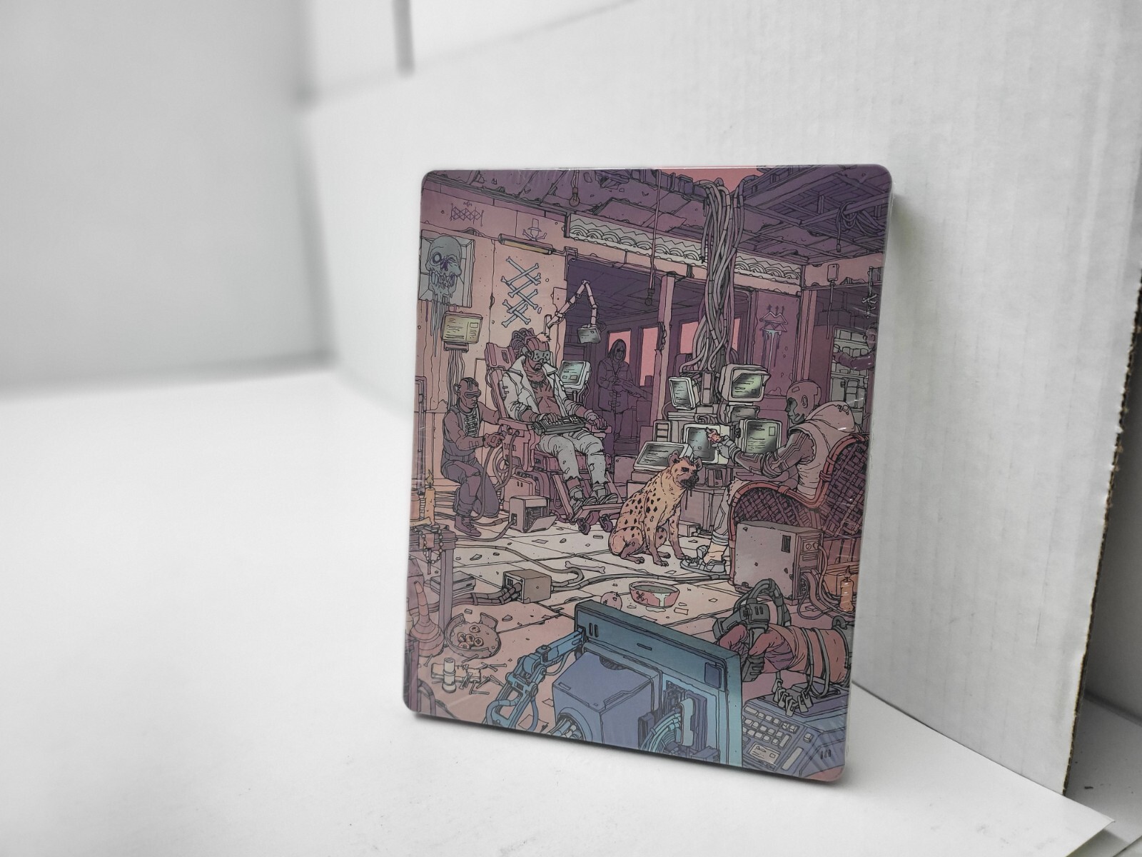 MINT NEW Sealed Cyberpunk 2077 Only Voodoo Metal Steel Book Case NO GAME #i11