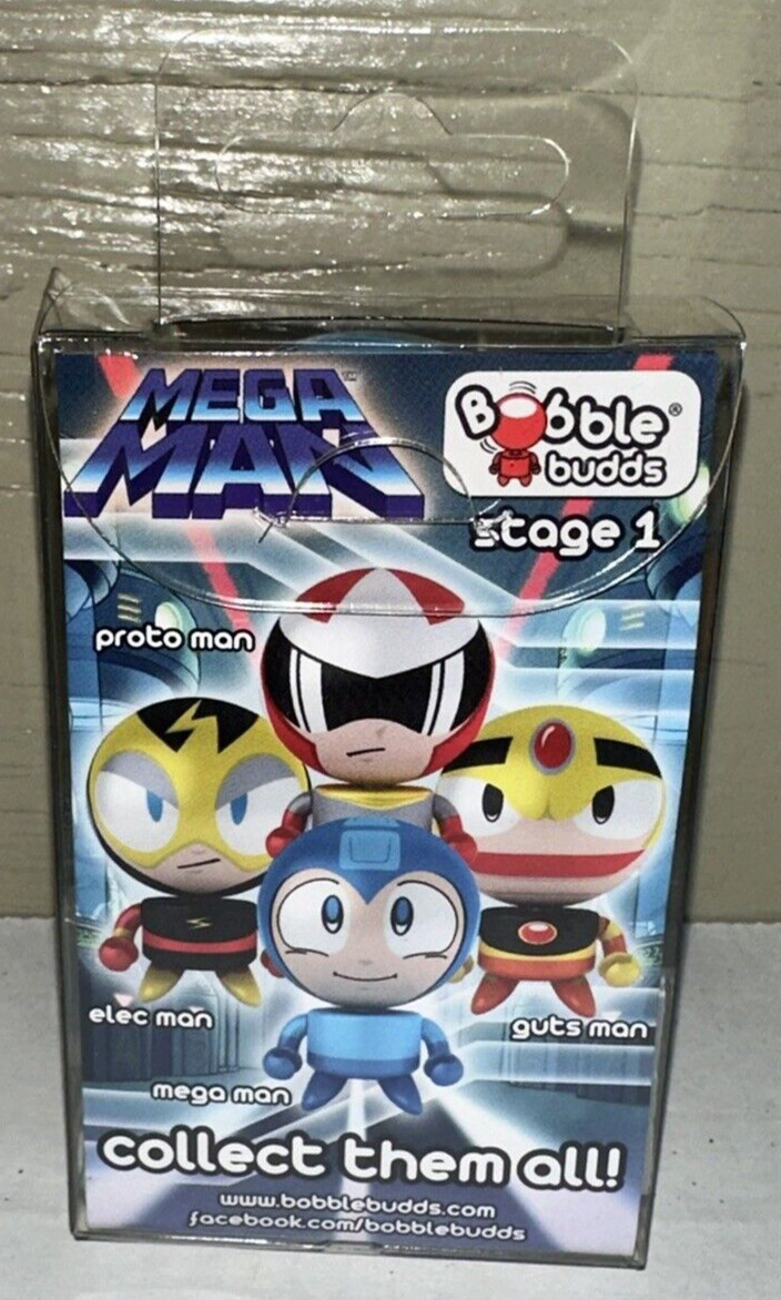Mega Man Stage 1 Megaman Capcom Limited Edition Bobble Budds Bobblehead Figure