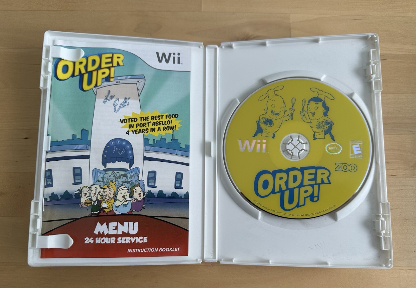 Cooking Mama 2-Pack, Fast Food Panic, Order Up – 2 CIB, 1 New – Wii Games Lot