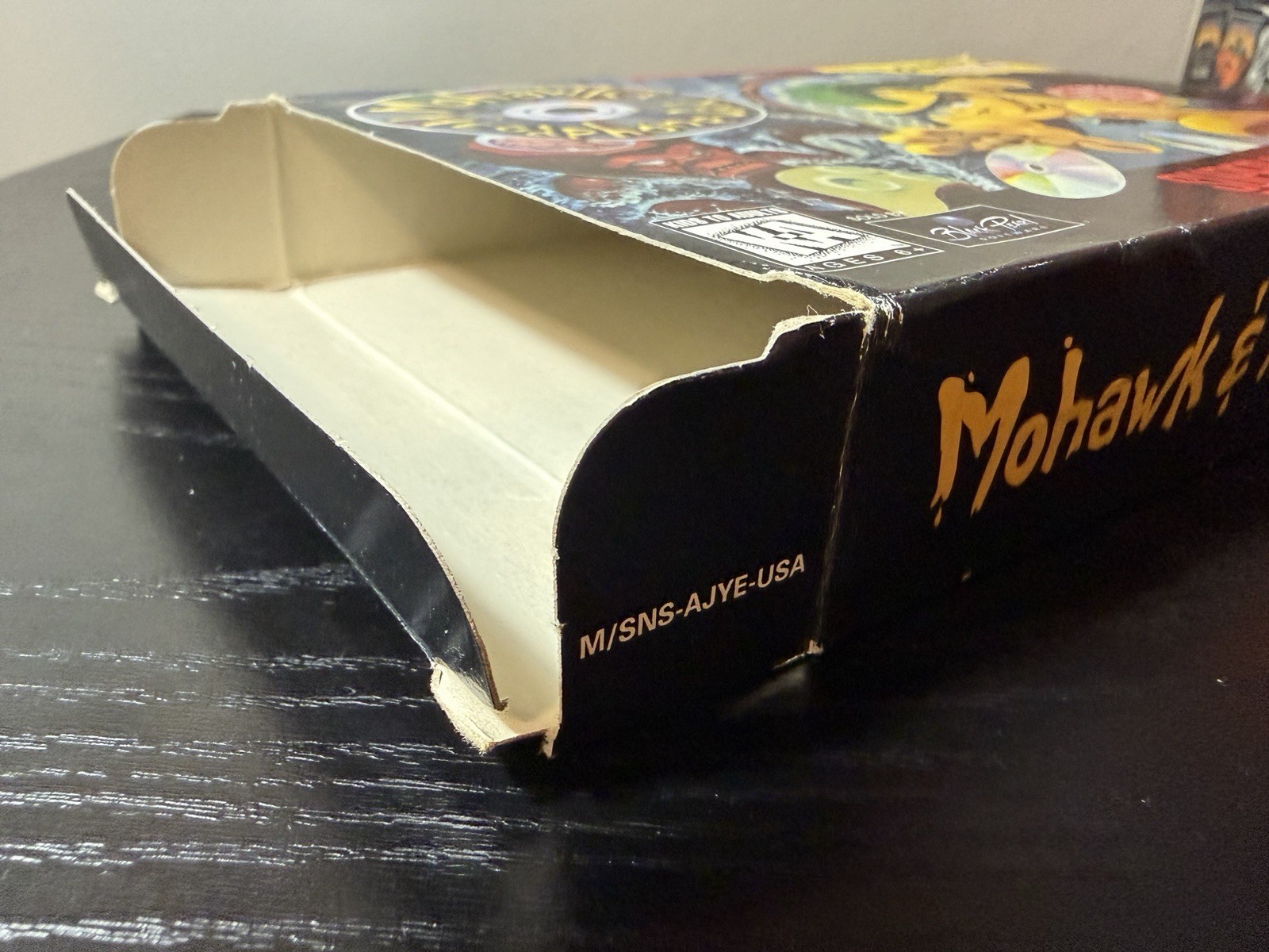 Mohawk & Headphone Jack Super Nintendo Authentic Tested & Working Rare 1997