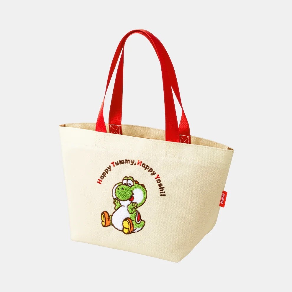 Yoshi Insulated Tote Bag & Cooling Gel Pack Set Super Mario Nintendo Japan 2026