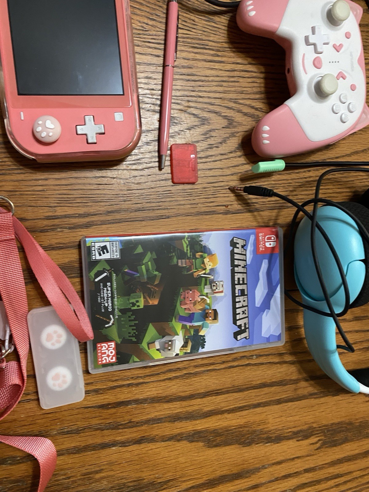 Nintendo Switch Lite Pink Bundle