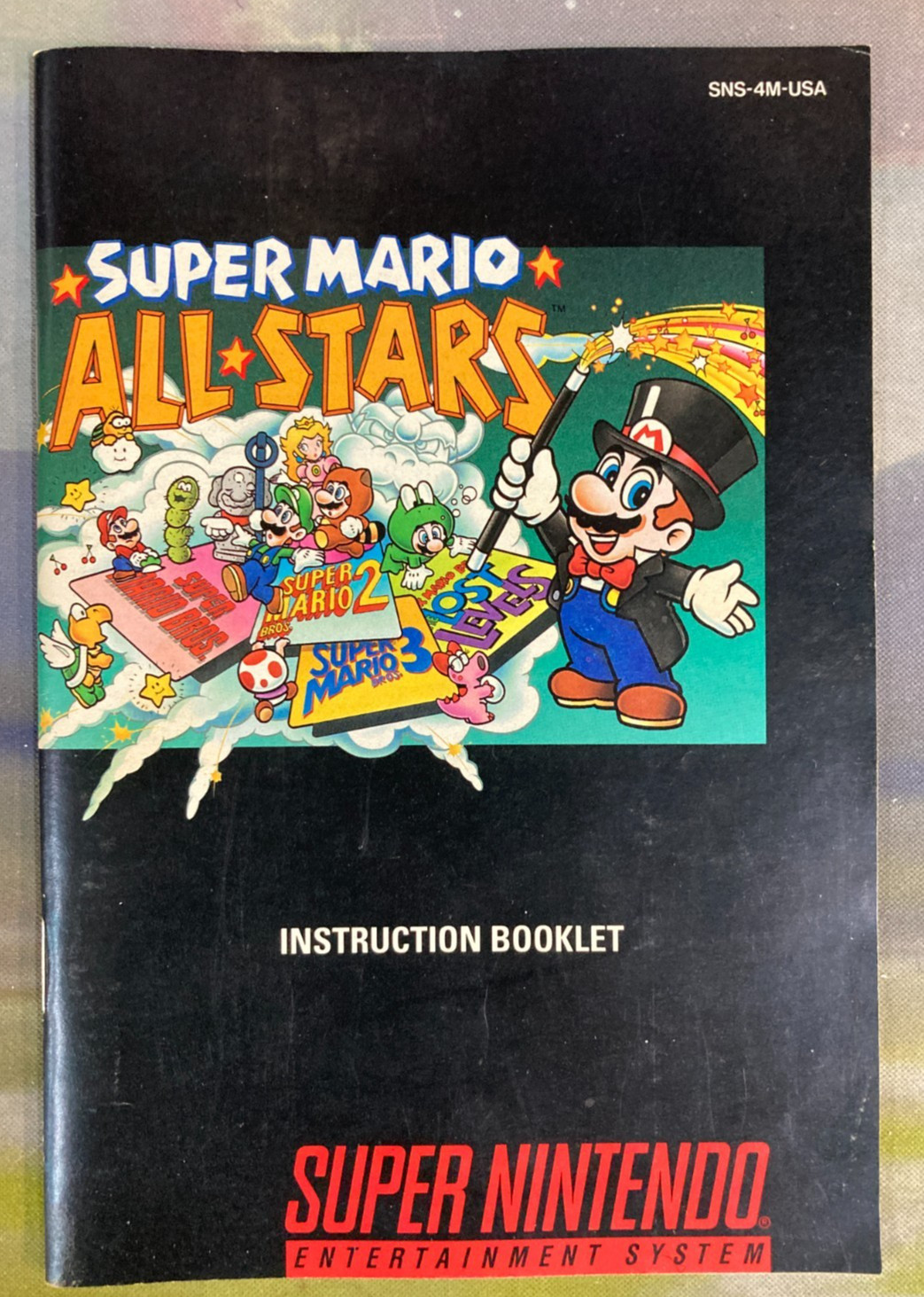 Super Mario All Stars (Super Nintendo SNES) Complete in Box CIB