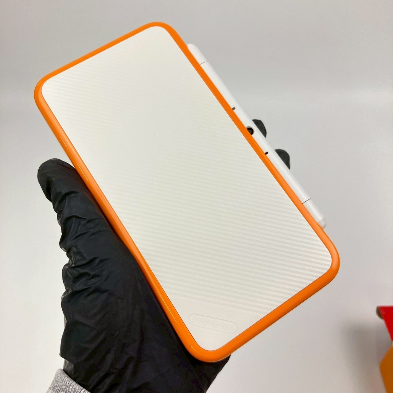 Nintendo new 2DS LL XL White Orange Console S Rank Japanese Only Boxed