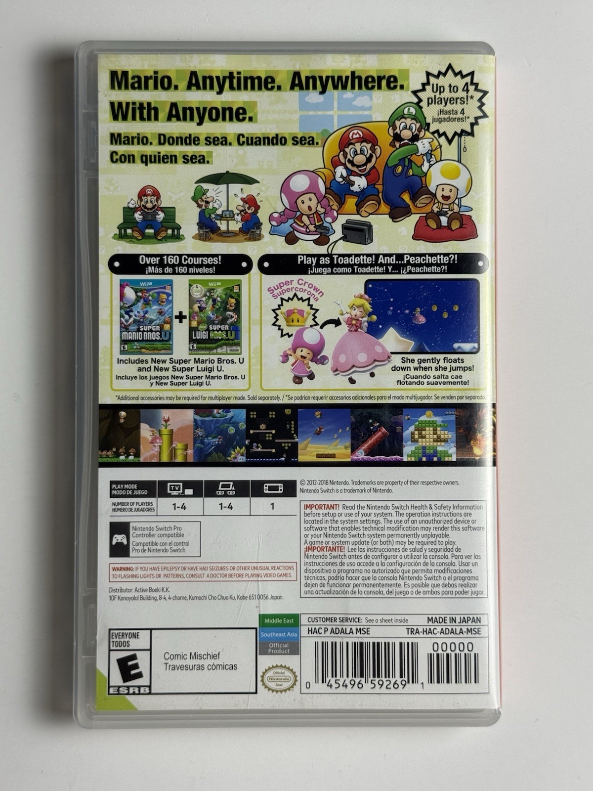 New Super Mario Bros. U Deluxe (Nintendo Switch, 2019) Tested!