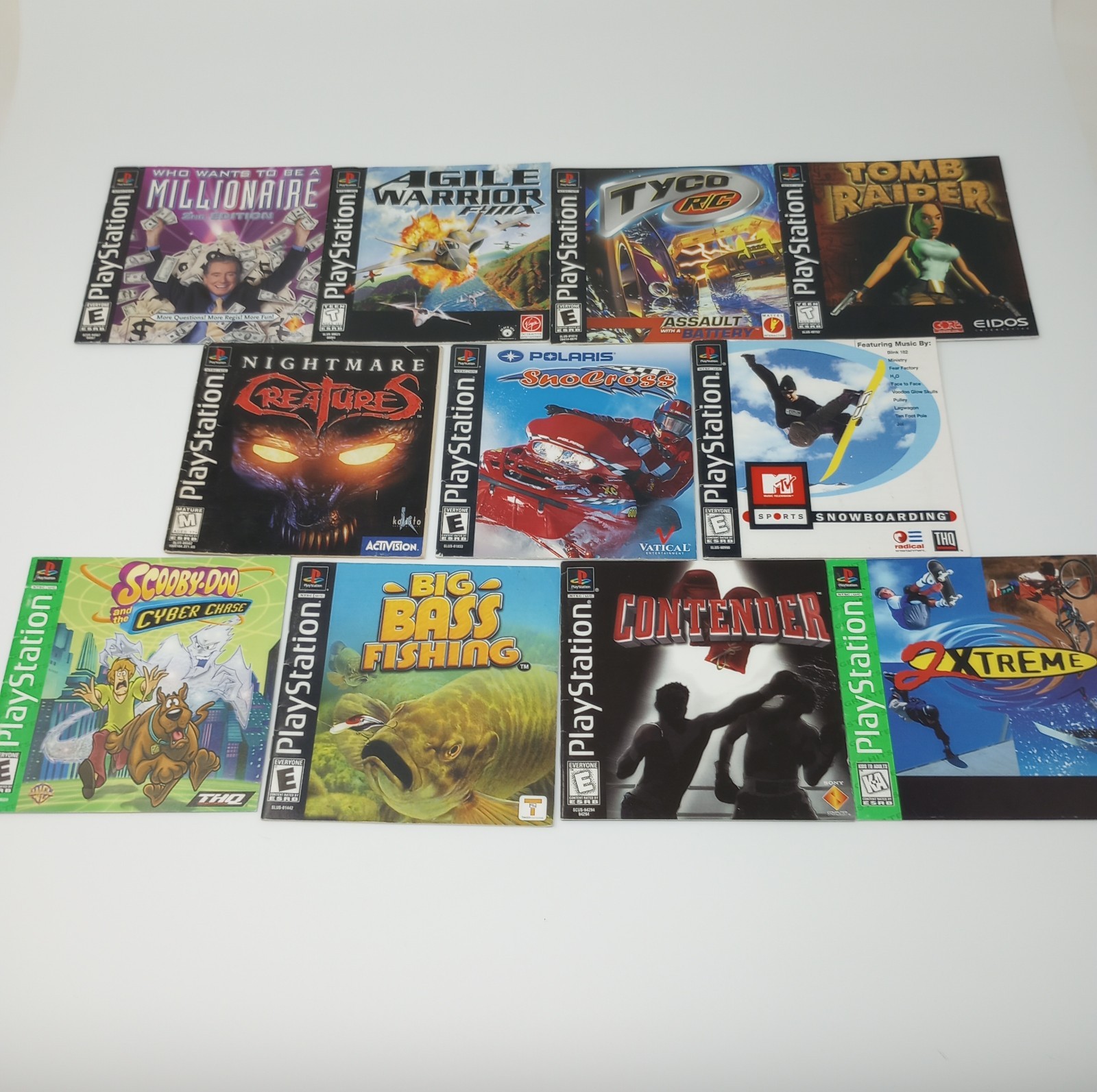 Lot Of 43 Playstation 1 (PS1) Manuals Only NO GAMES