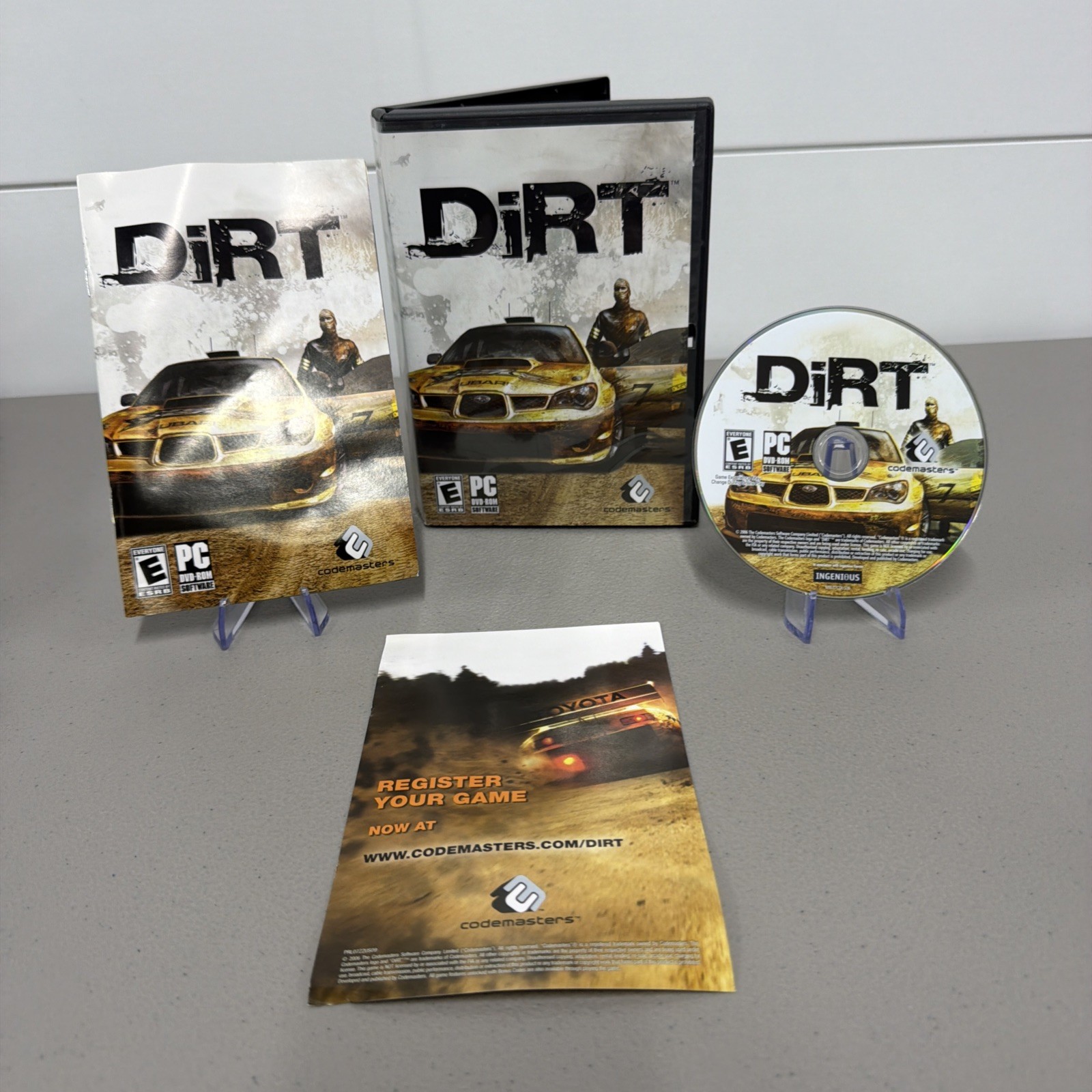DIRT, 2006, PC Racing Game DVD, US Retail Store Edition – Tested And Working