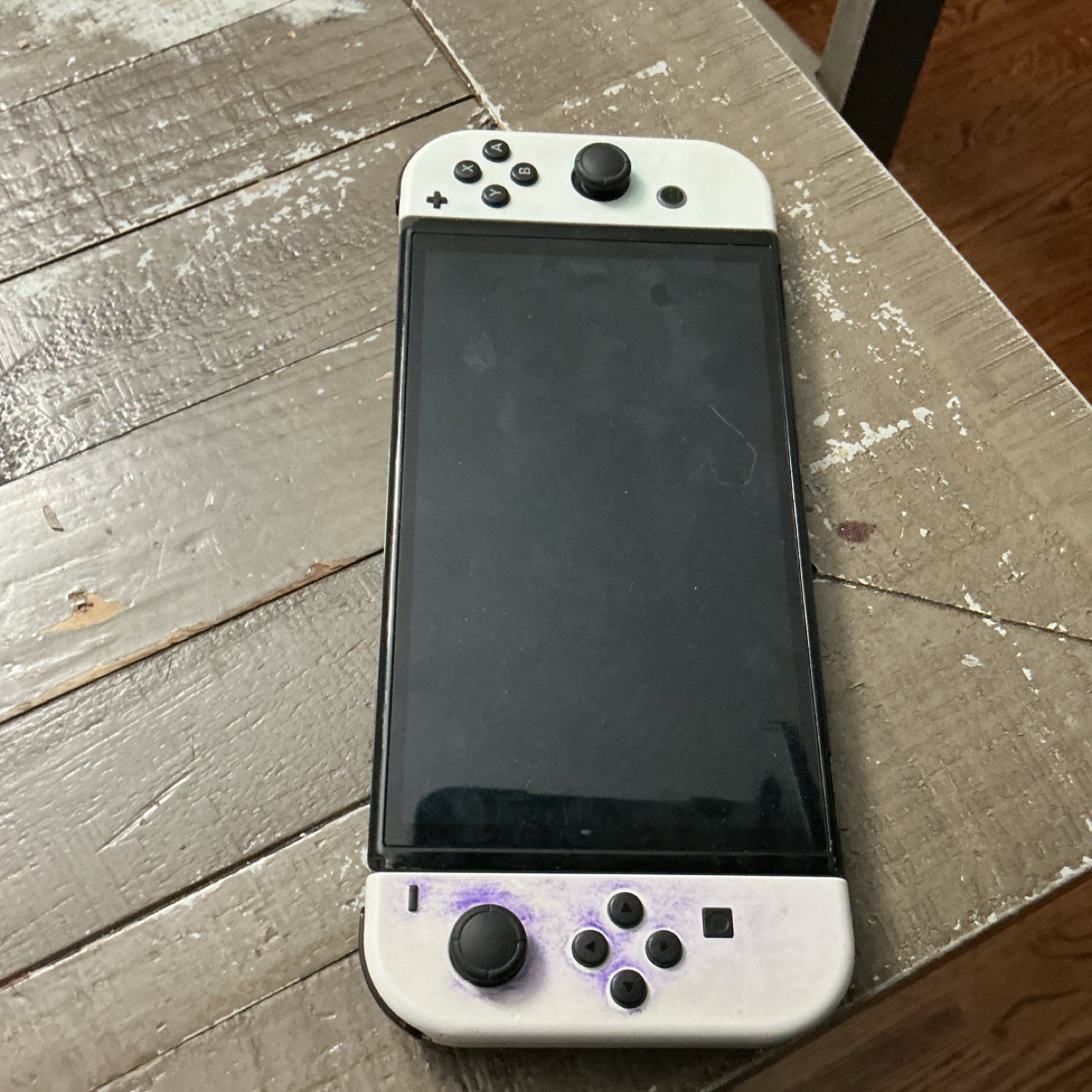 Nintendo Switch Console White Joy-Con Wi-Fi Capability Handheld System
