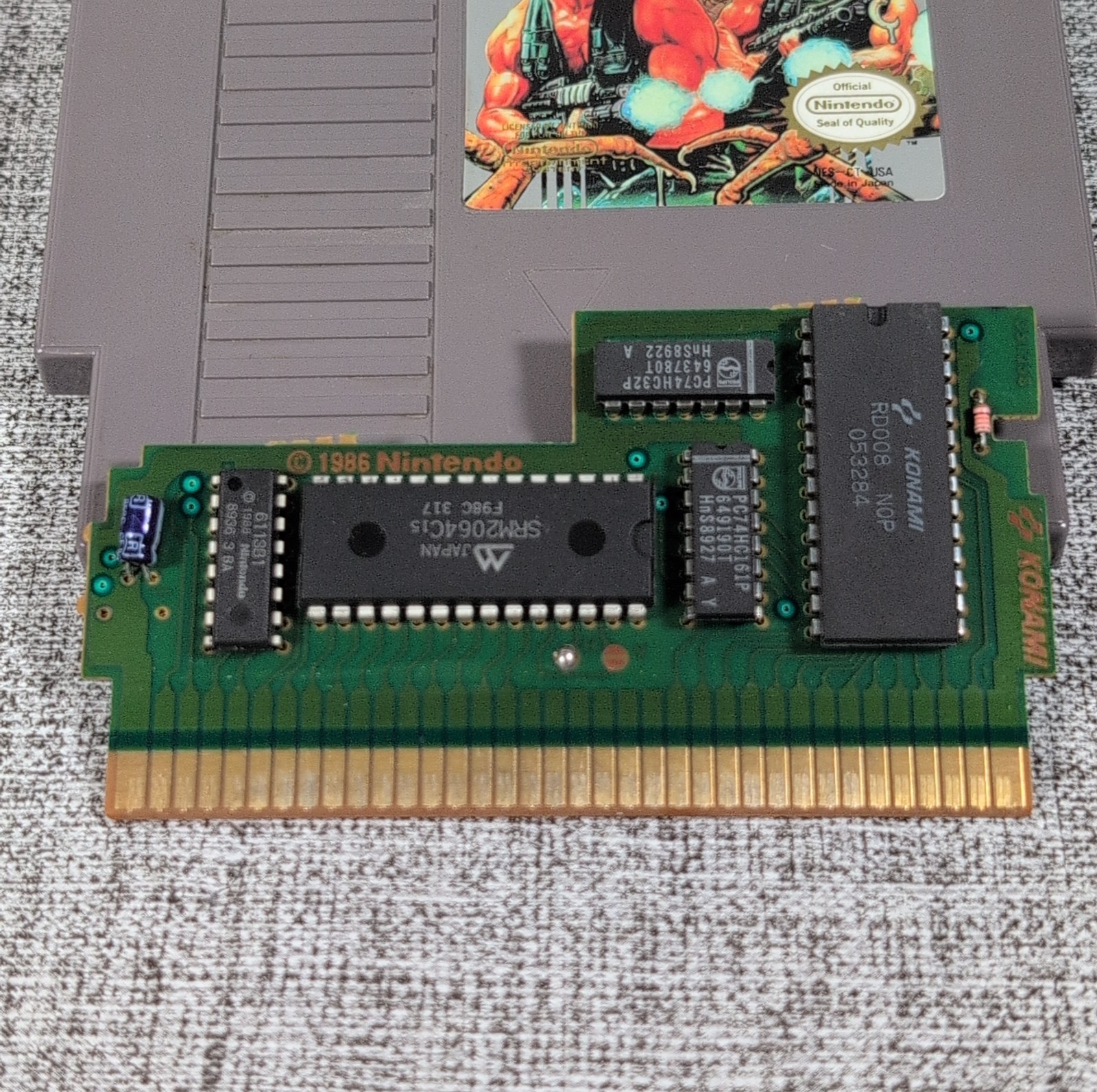 Contra (Nintendo NES, 1987) Tested Working