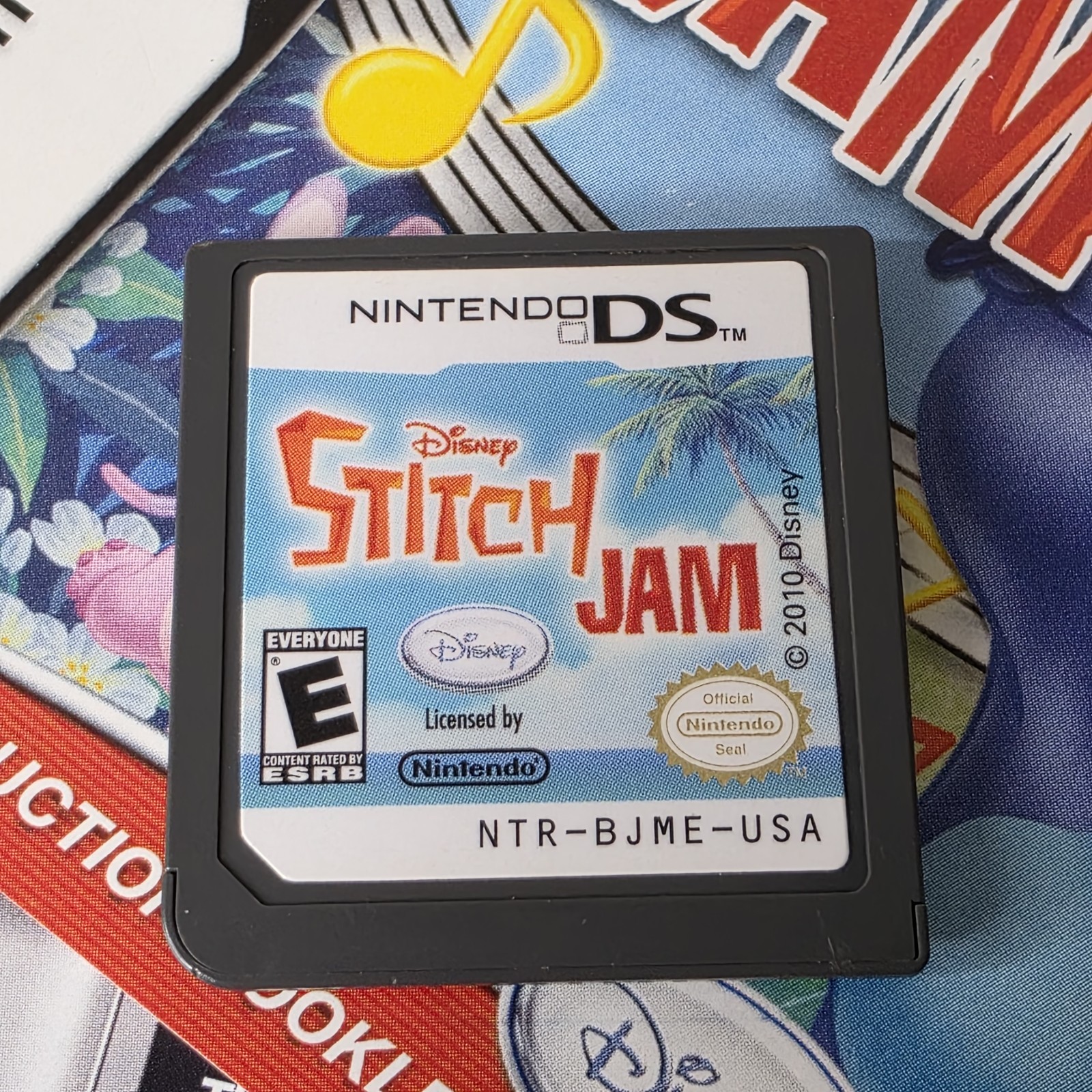 Stitch Jam (Nintendo DS, 2010) game & manual only – no case