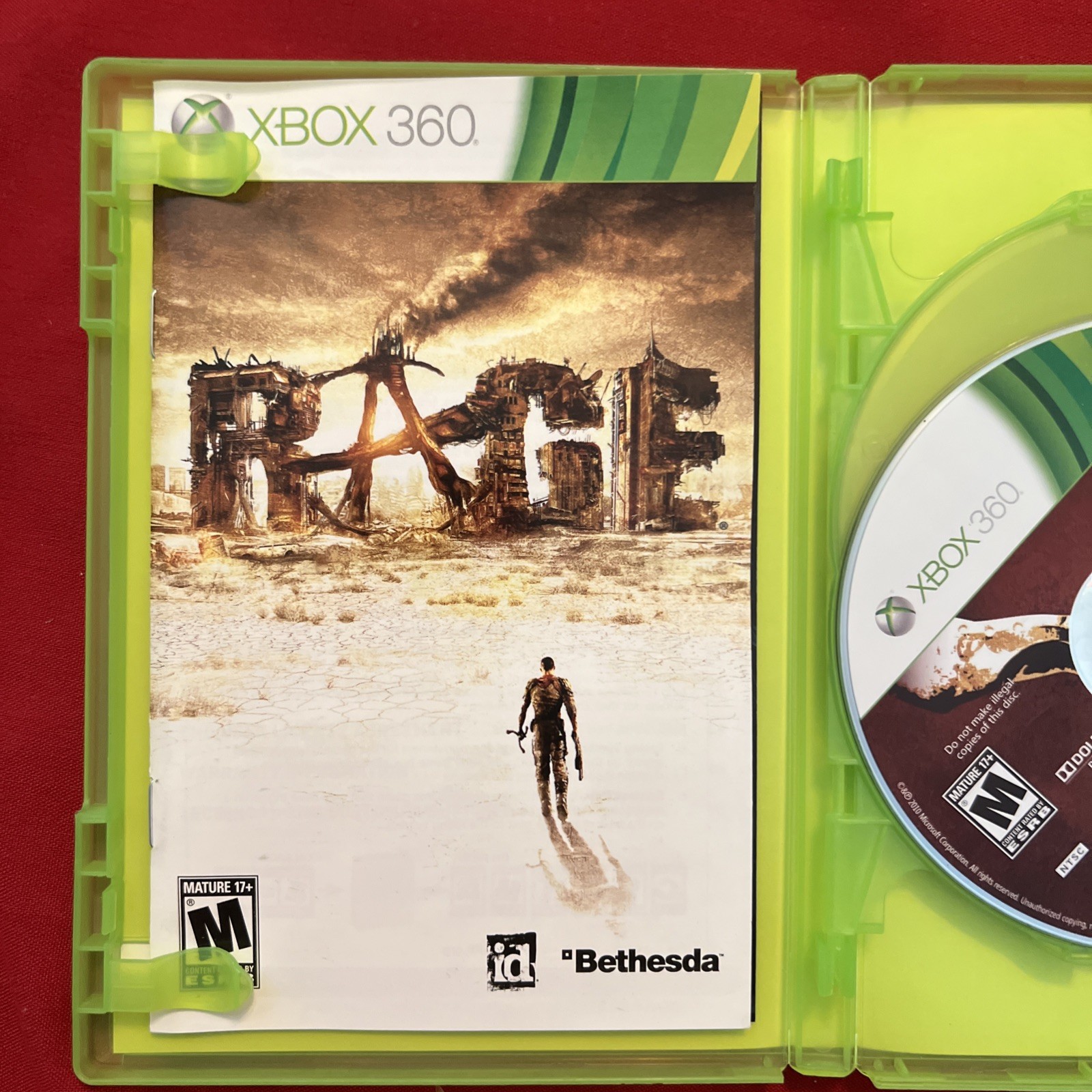 Rage -Microsoft Xbox 360 Video Game