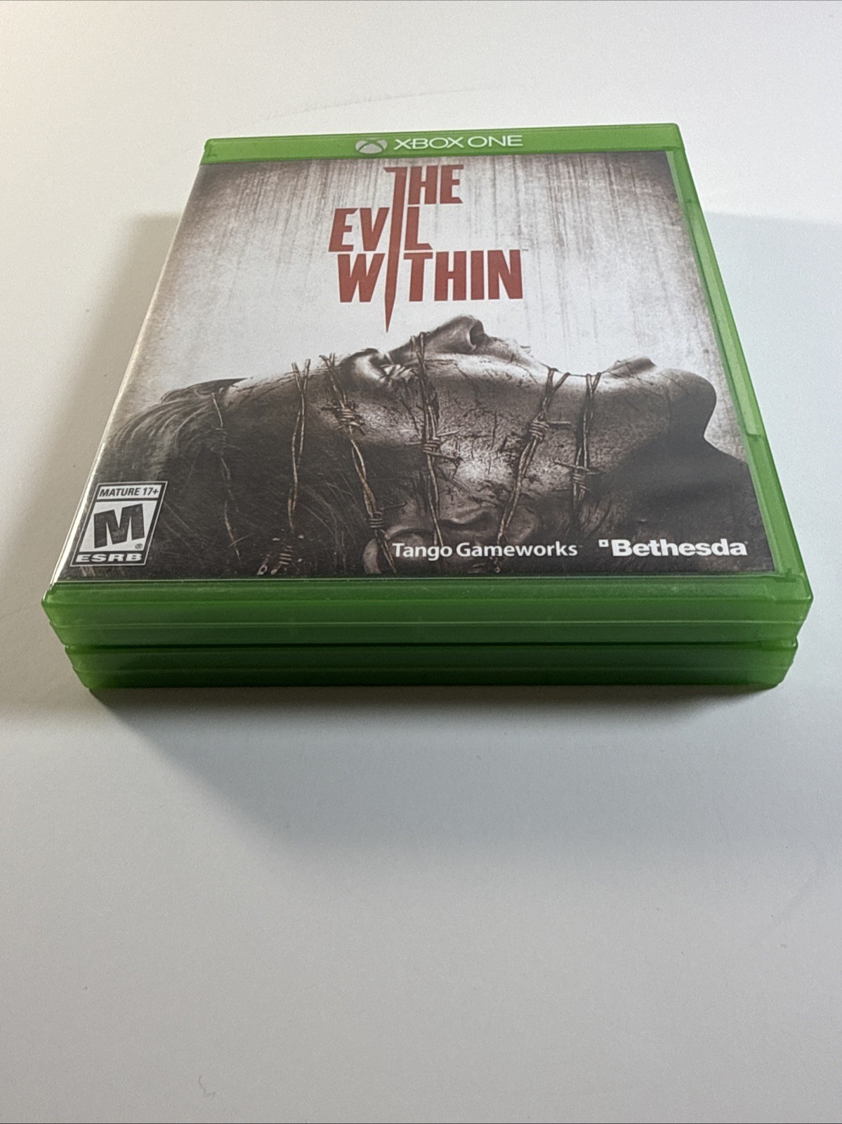 The Evil Within 1 and 2 Microsoft Xbox One Game Combo Lot Near Mint