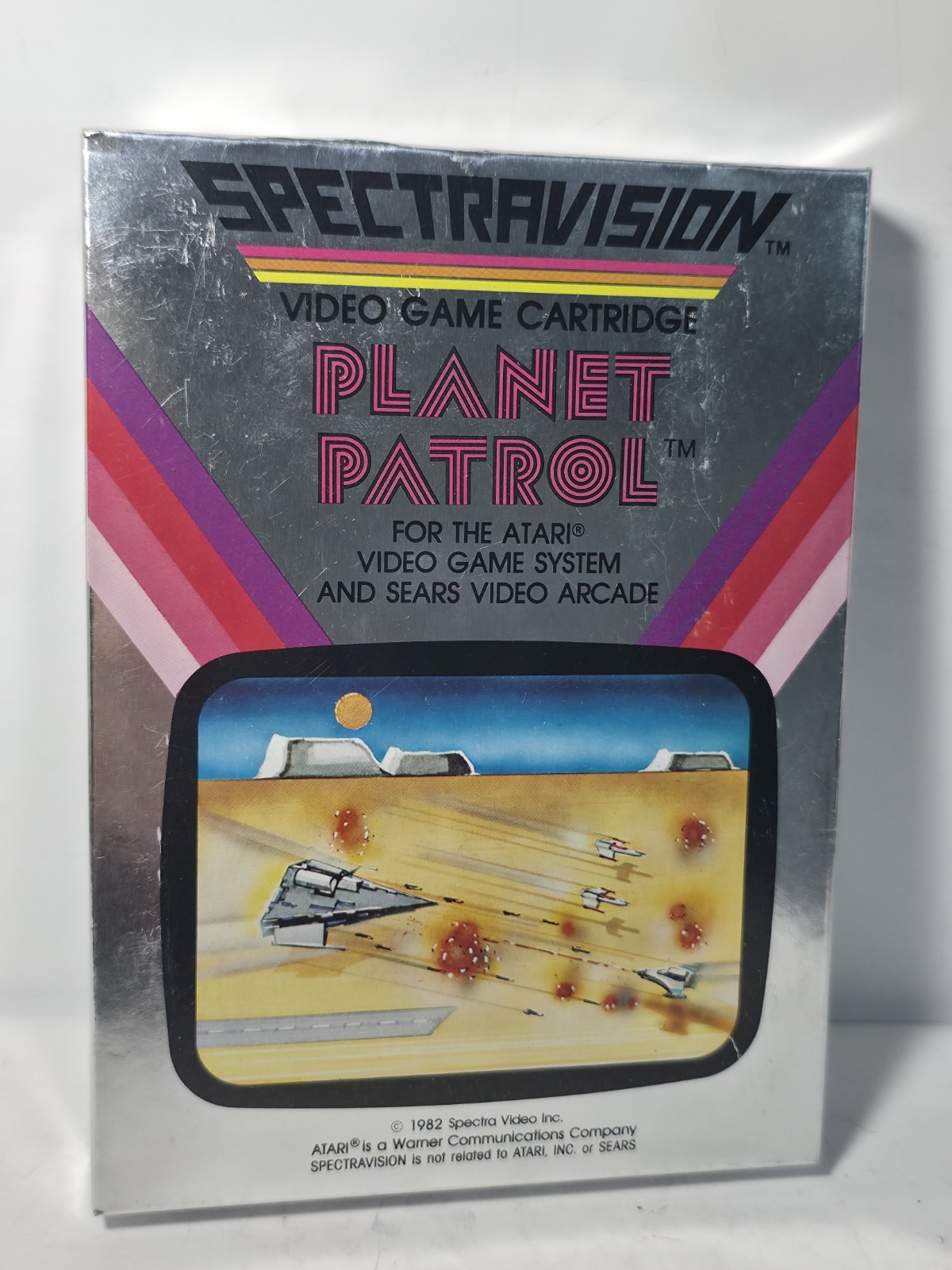 Planet Patrol Atari 2600 Spectravision 1982 Complete In Box CIB