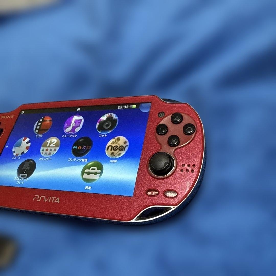 SONY PlayStation Vita Wi-Fi Model Cosmic Red Limited Edition PCH-1000
