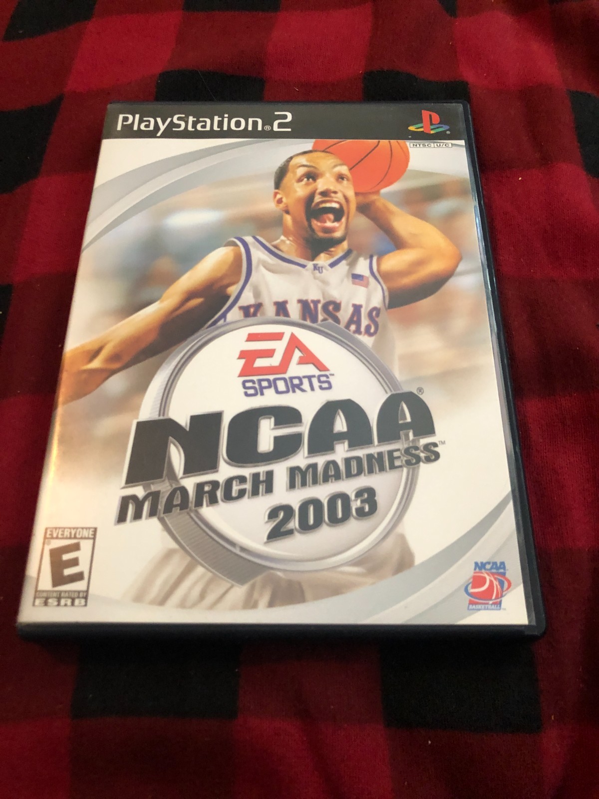 NCAA March Madness 2003 Sony Playstation 2 2002 Case Manual Disc Tested Great