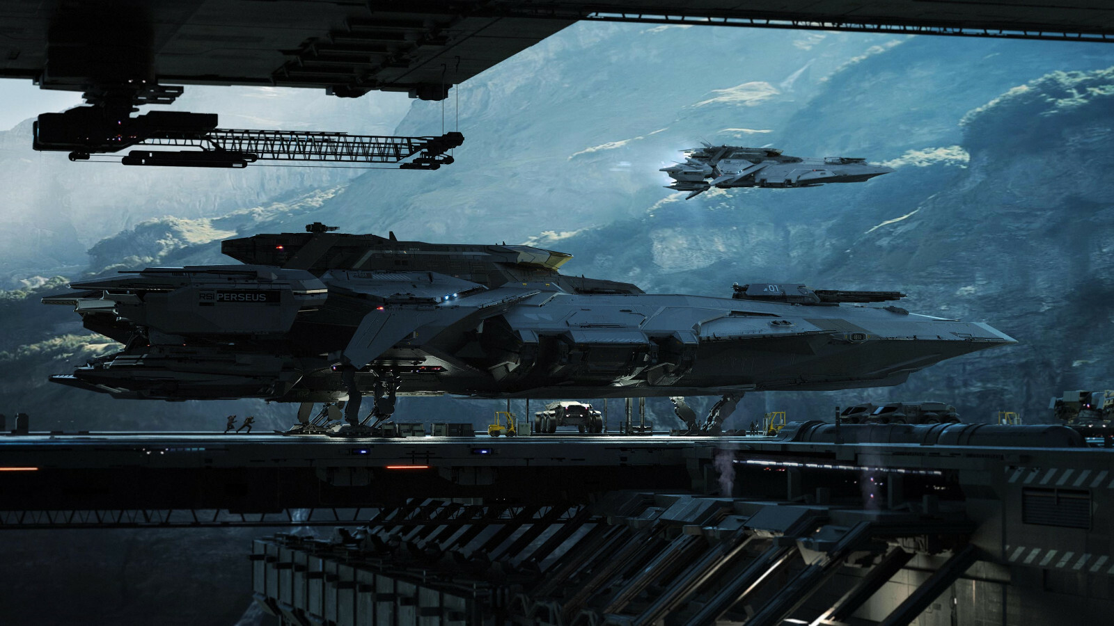 Star Citizen (PC, 2015) Carrack to Perseus upgrade