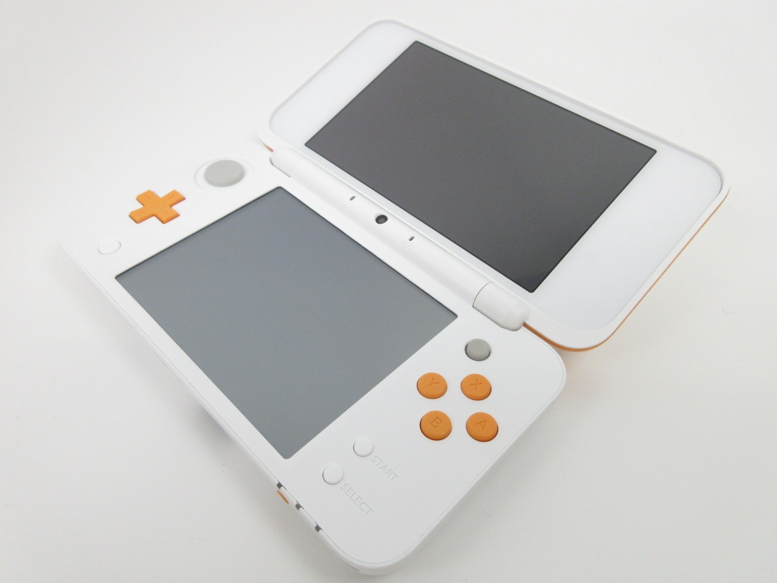 【Near Mint】Nintendo New 2DS LL XL White x Orange Console ONLY Japan Ver. #DEN052