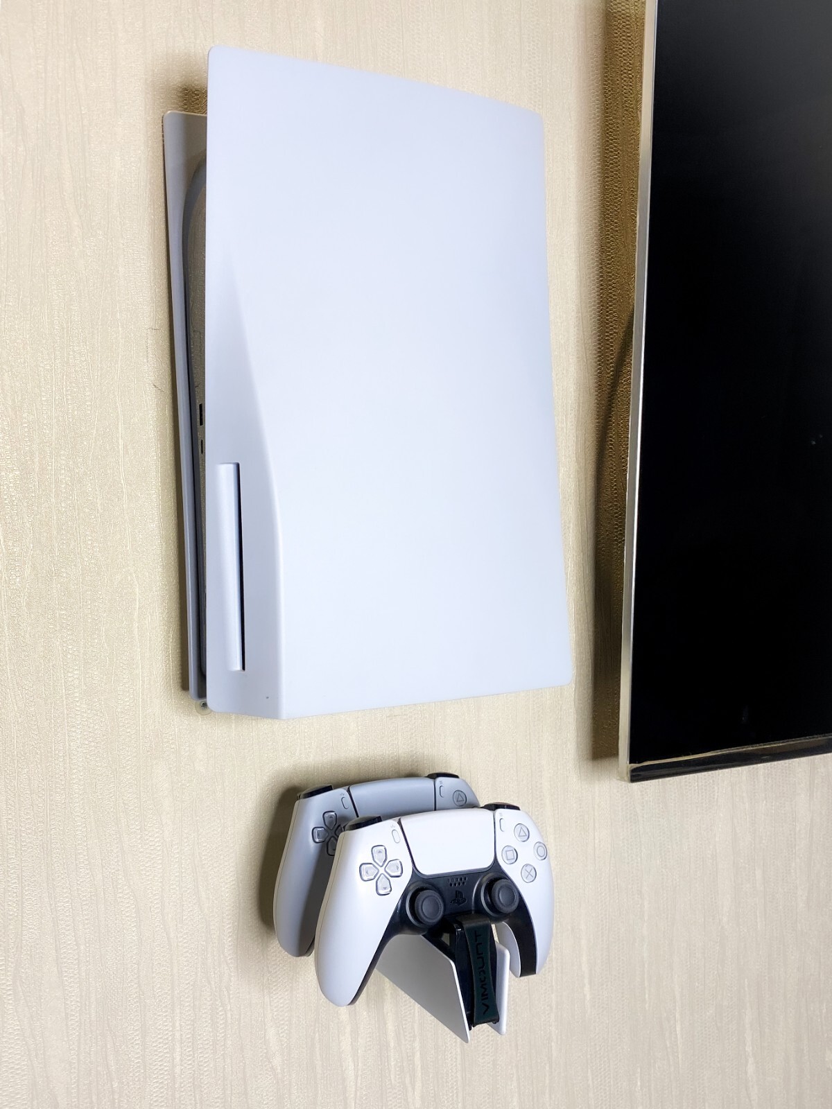 Wall Mount for PlayStation 5 PS5 DualSense Charger White – ViMount