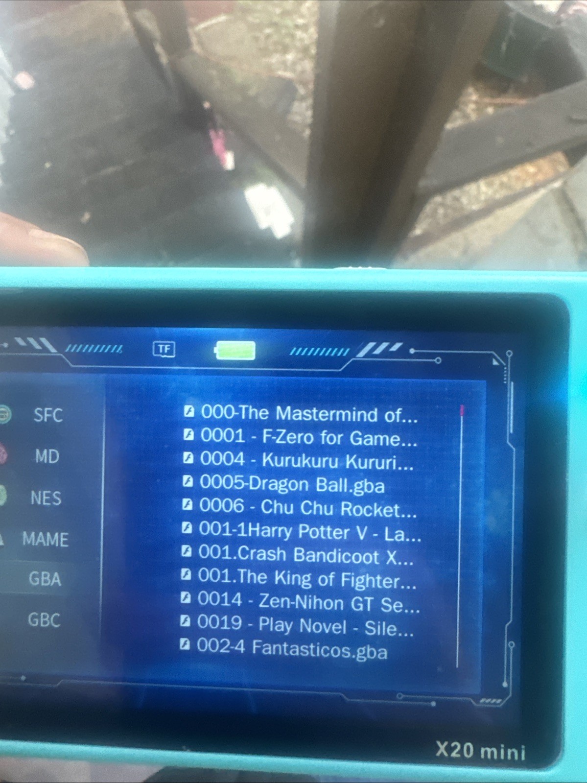 X20 Mini Handheld Game Console 4.3 inch Portable Game Console