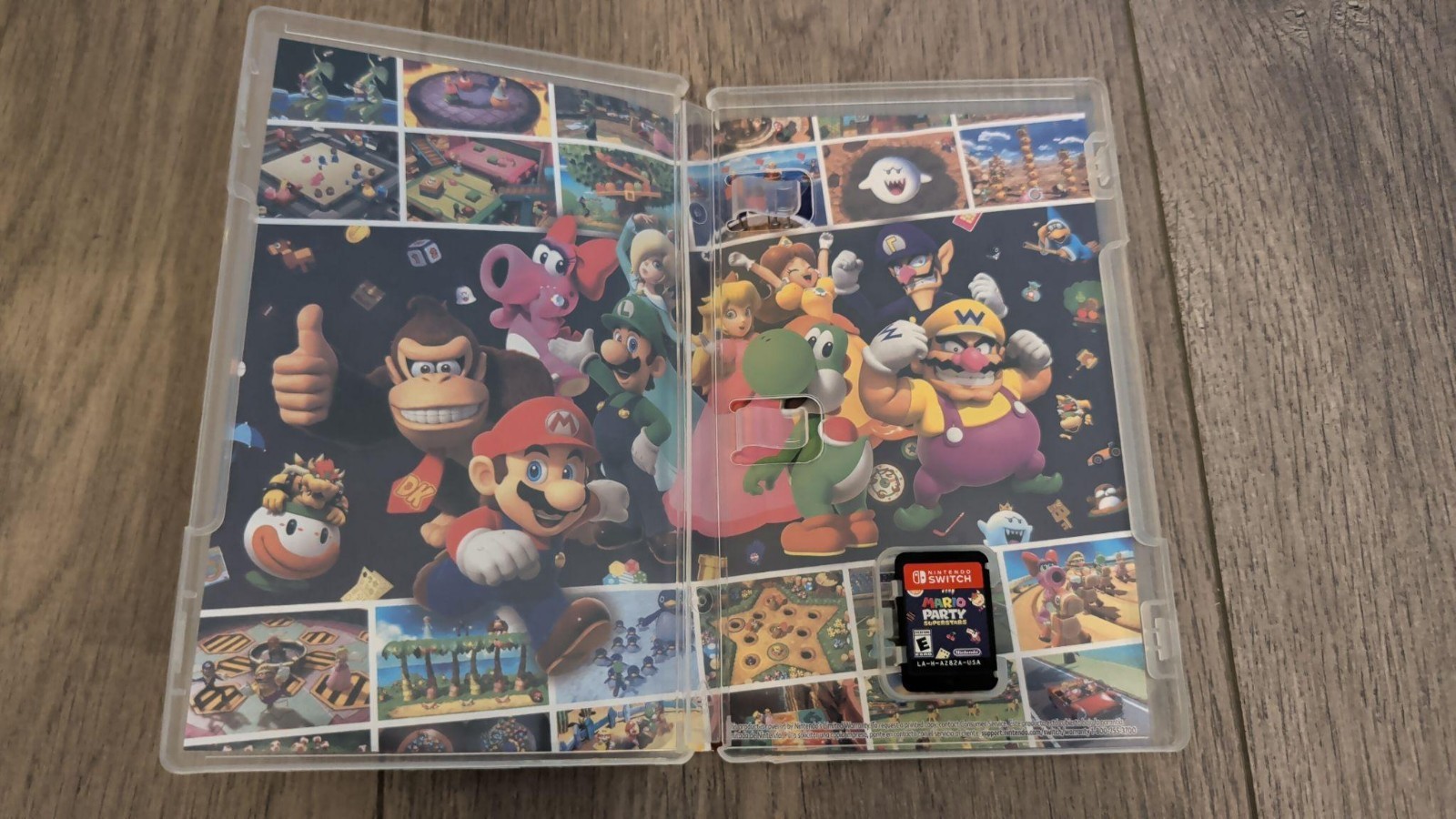 Nintendo Switch Mario Party Superstars Game Cartridge And Game Case Tested