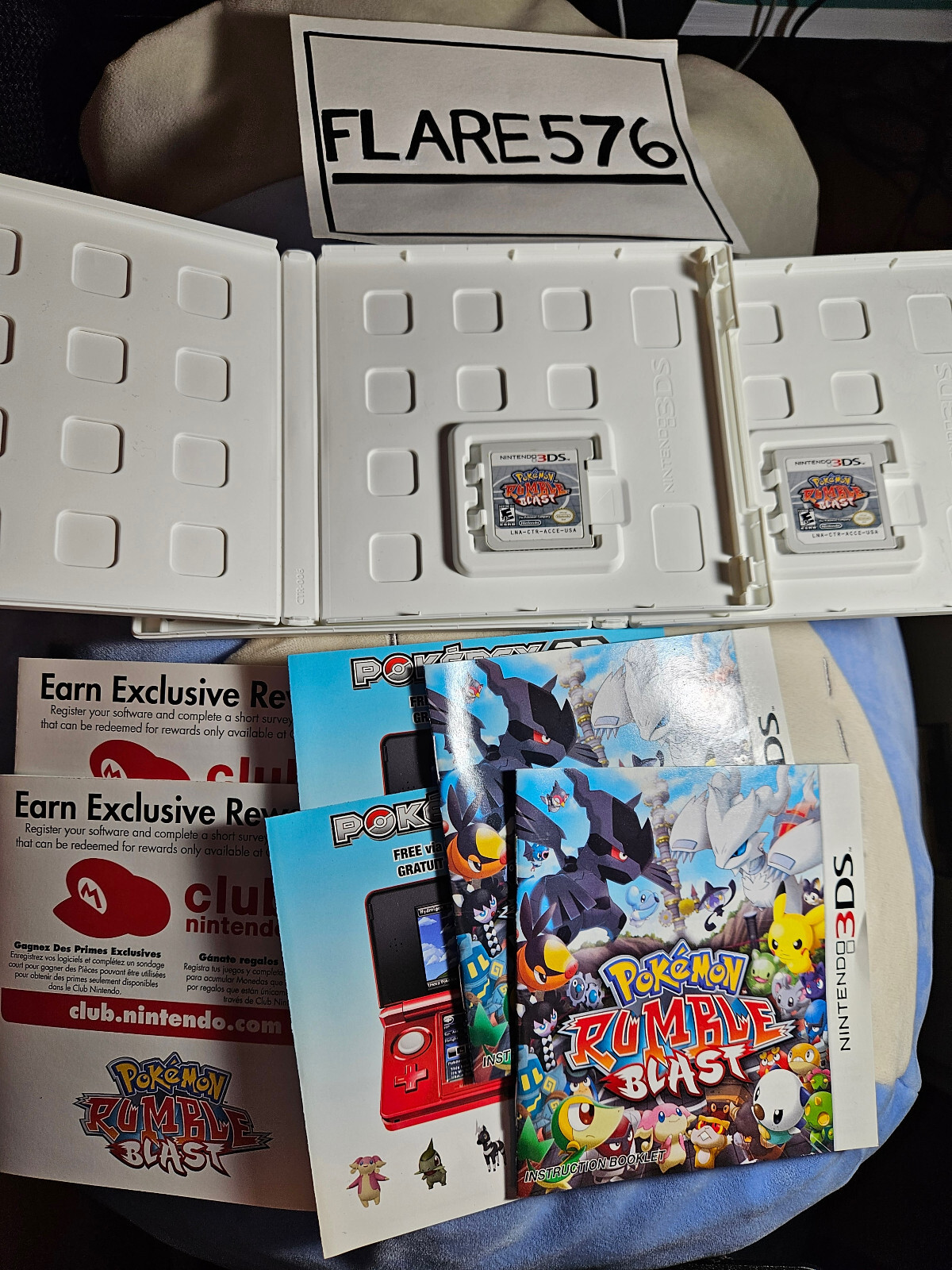 Pokémon Rumble Blast Nintendo 3DS CIB (Single Unit)