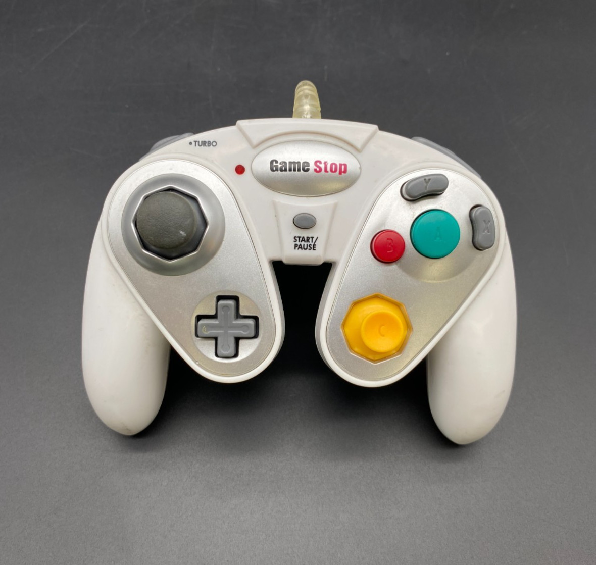 GameStop G3 Wired Controller For Nintendo GameCube White/Silver