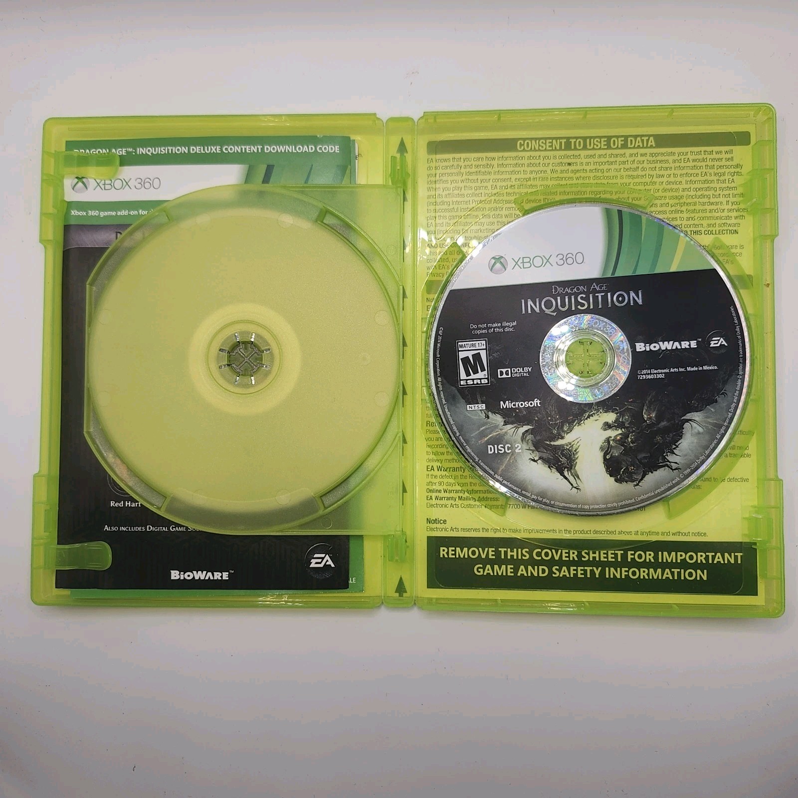 Dragon Age Xbox 360 Lot – Origins, Dragon Age 2 & Dragon Age Inquisition